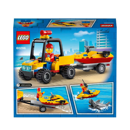 LEGO® City Great Vehicles Beach Rescue ATV Toy 60286