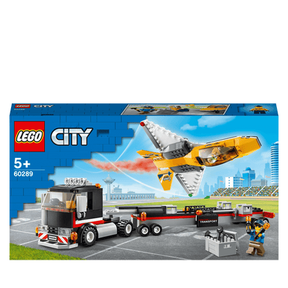 LEGO® City Airshow Jet Transporter Toy 60289
