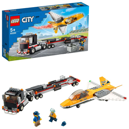 LEGO® City Airshow Jet Transporter Toy 60289