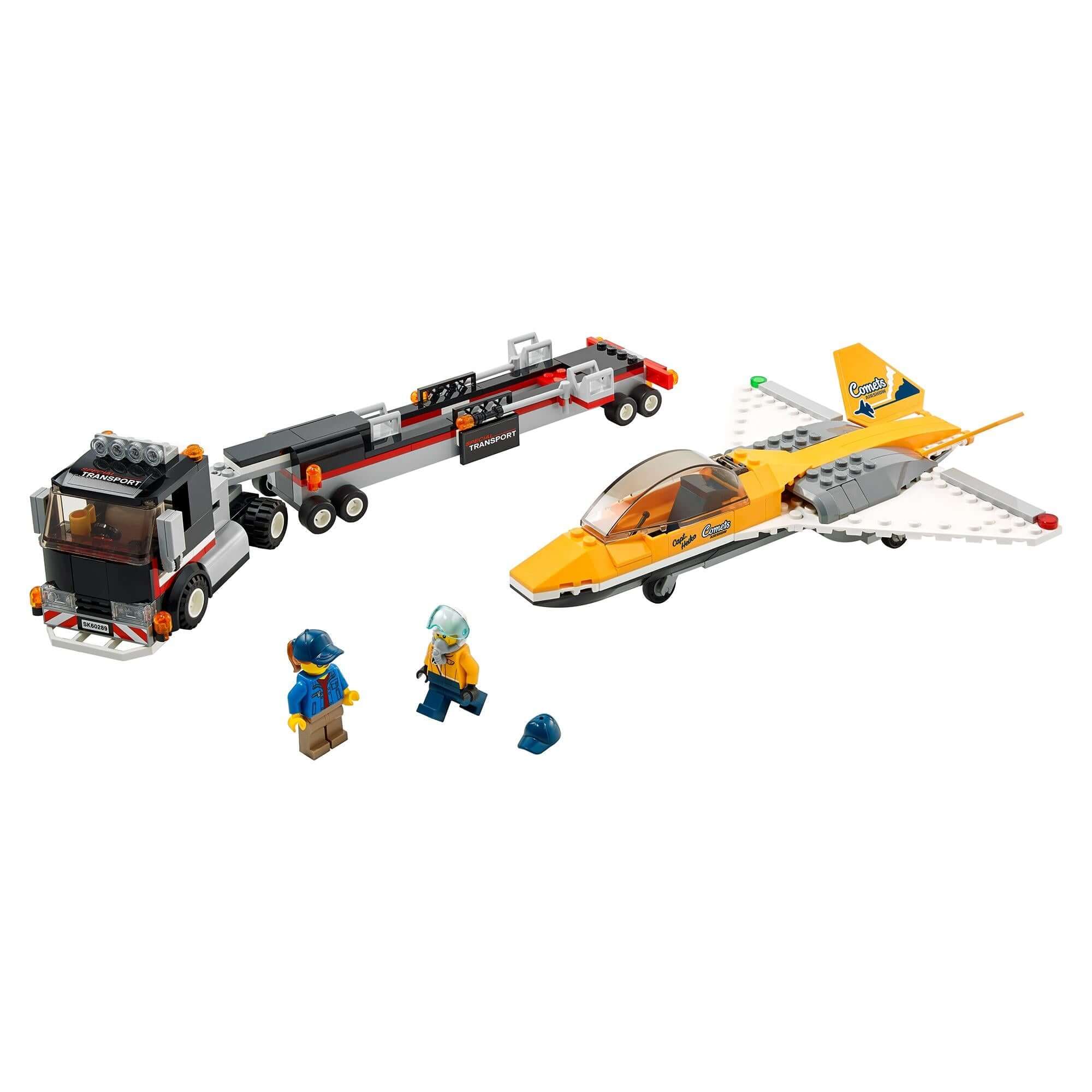 LEGO® City Airshow Jet Transporter Toy 60289