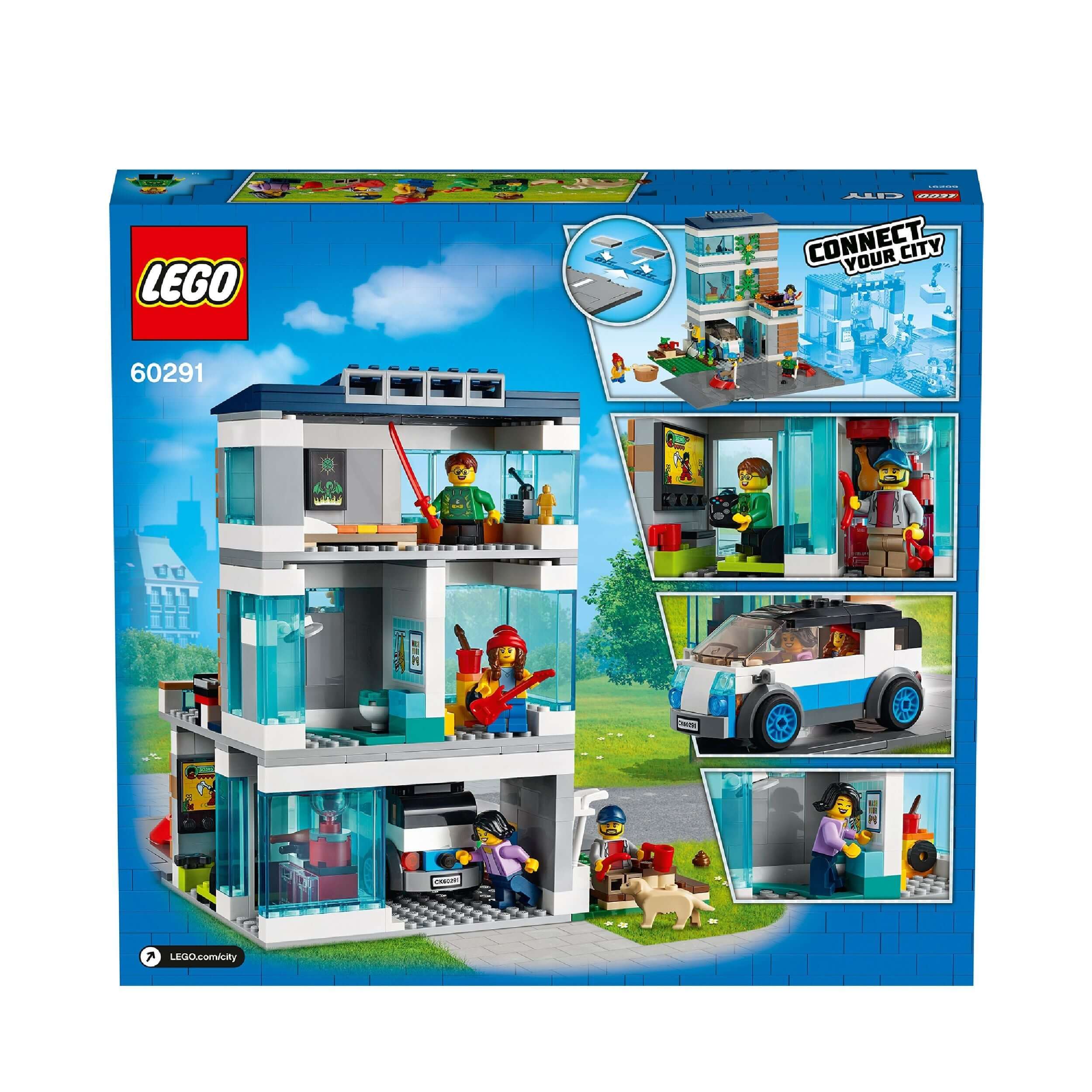 LEGO® City Community Family House Set 60291