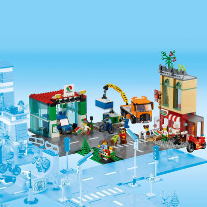 LEGO® City Town Centre Road Plates Car Wash Toy 60292