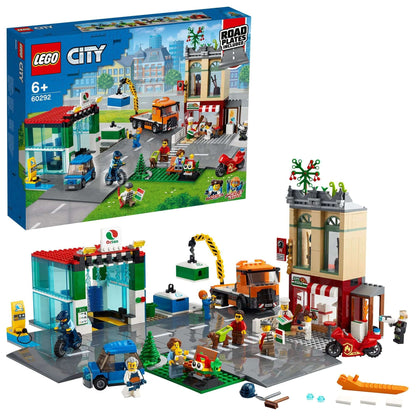 LEGO® City Town Centre Road Plates Car Wash Toy 60292