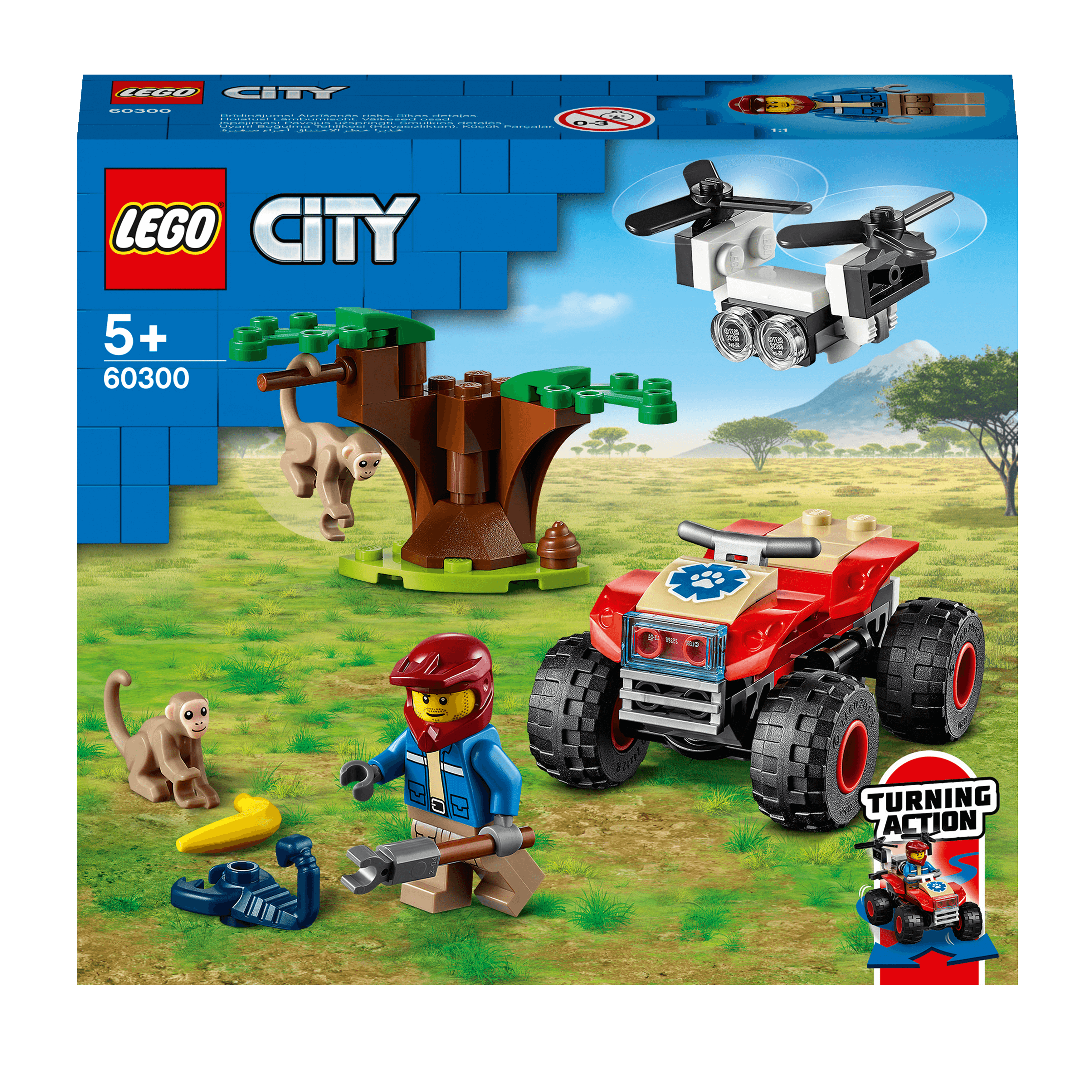 LEGO® City Wildlife Rescue ATV Car Toy 60300