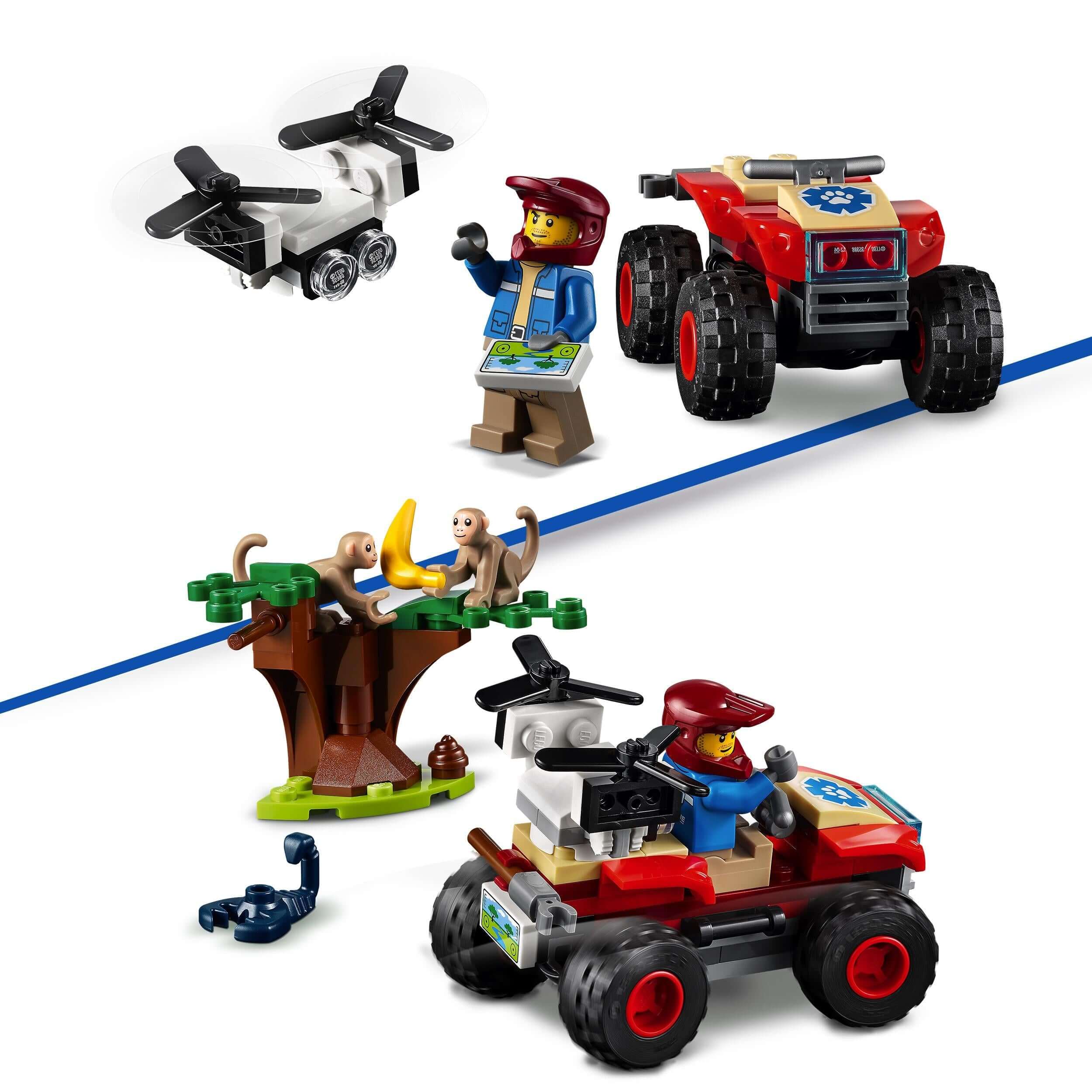 LEGO® City Wildlife Rescue ATV Car Toy 60300