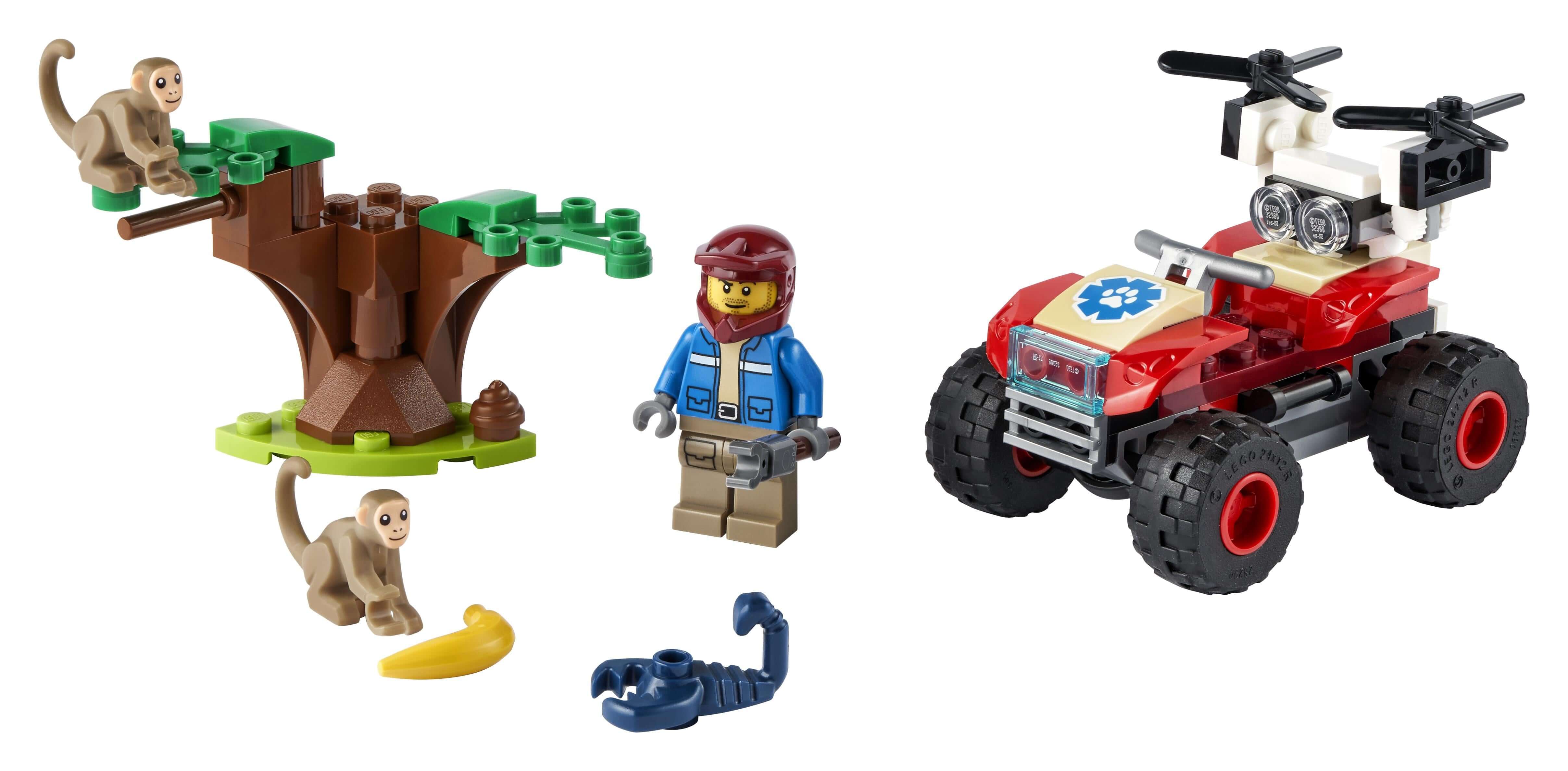 LEGO® City Wildlife Rescue ATV Car Toy 60300