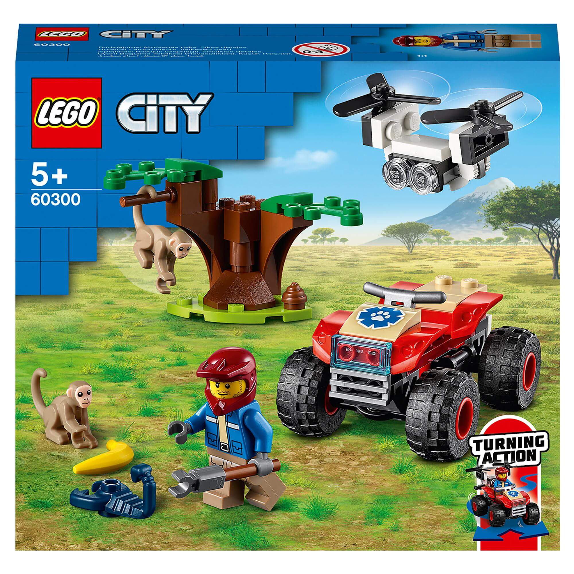LEGO® City Wildlife Rescue ATV Car Toy 60300