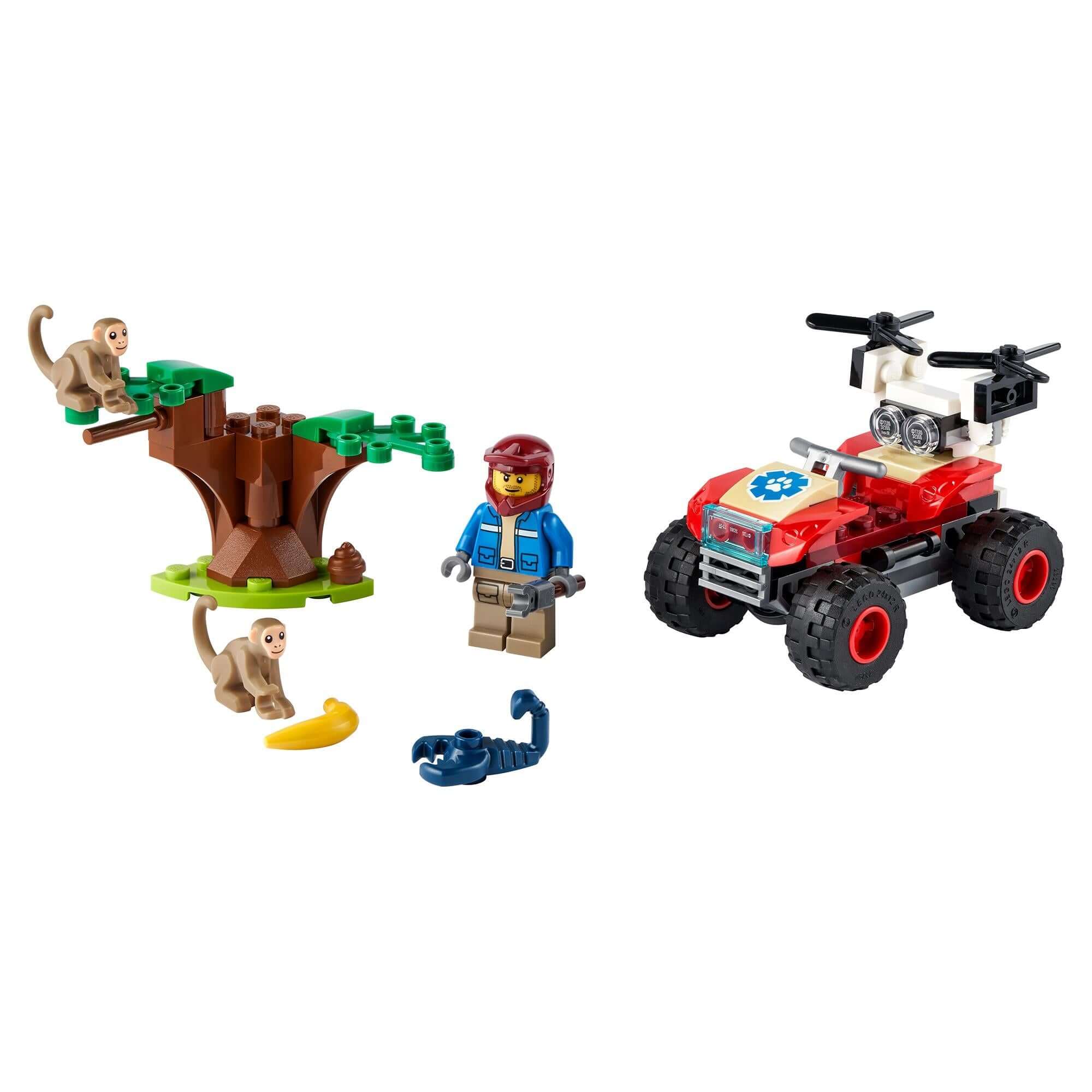 LEGO® City Wildlife Rescue ATV Car Toy 60300