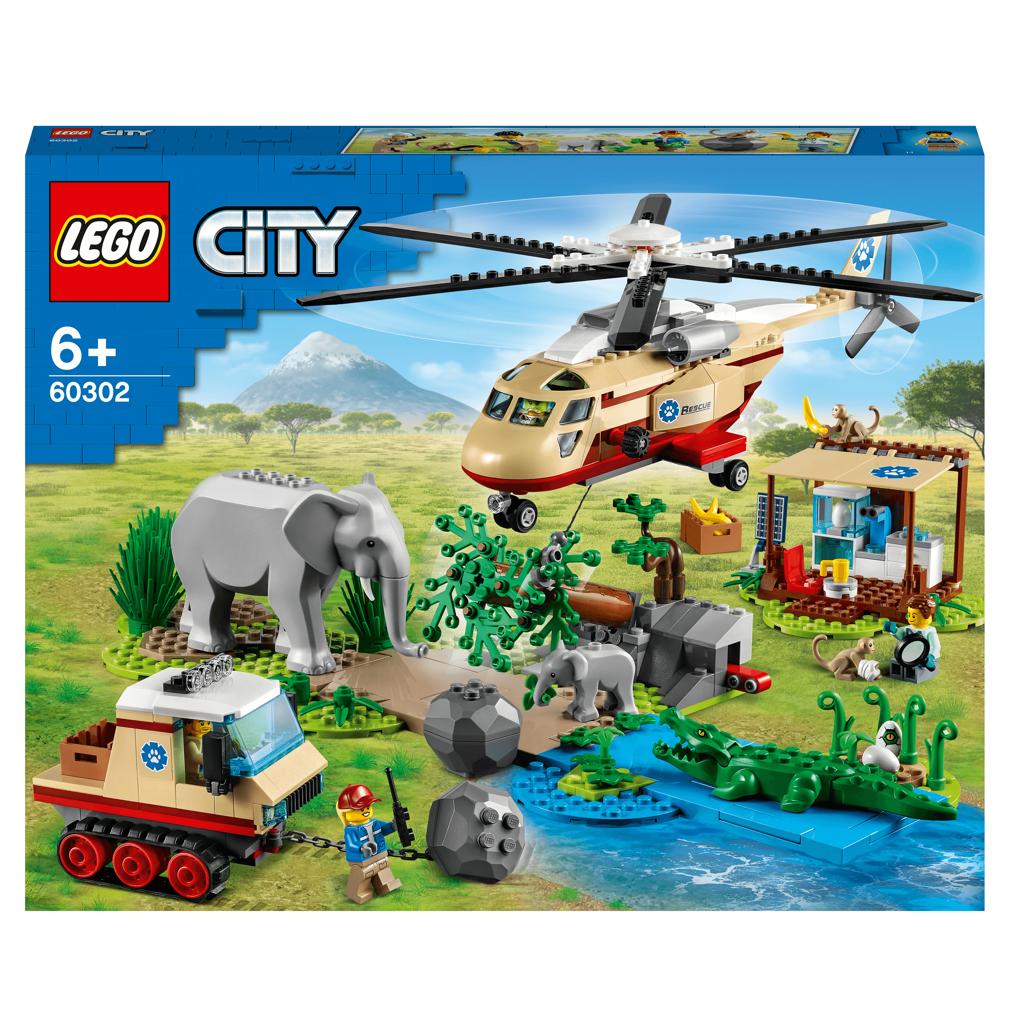 LEGO® City Wildlife Rescue Operation Vet Set 60302