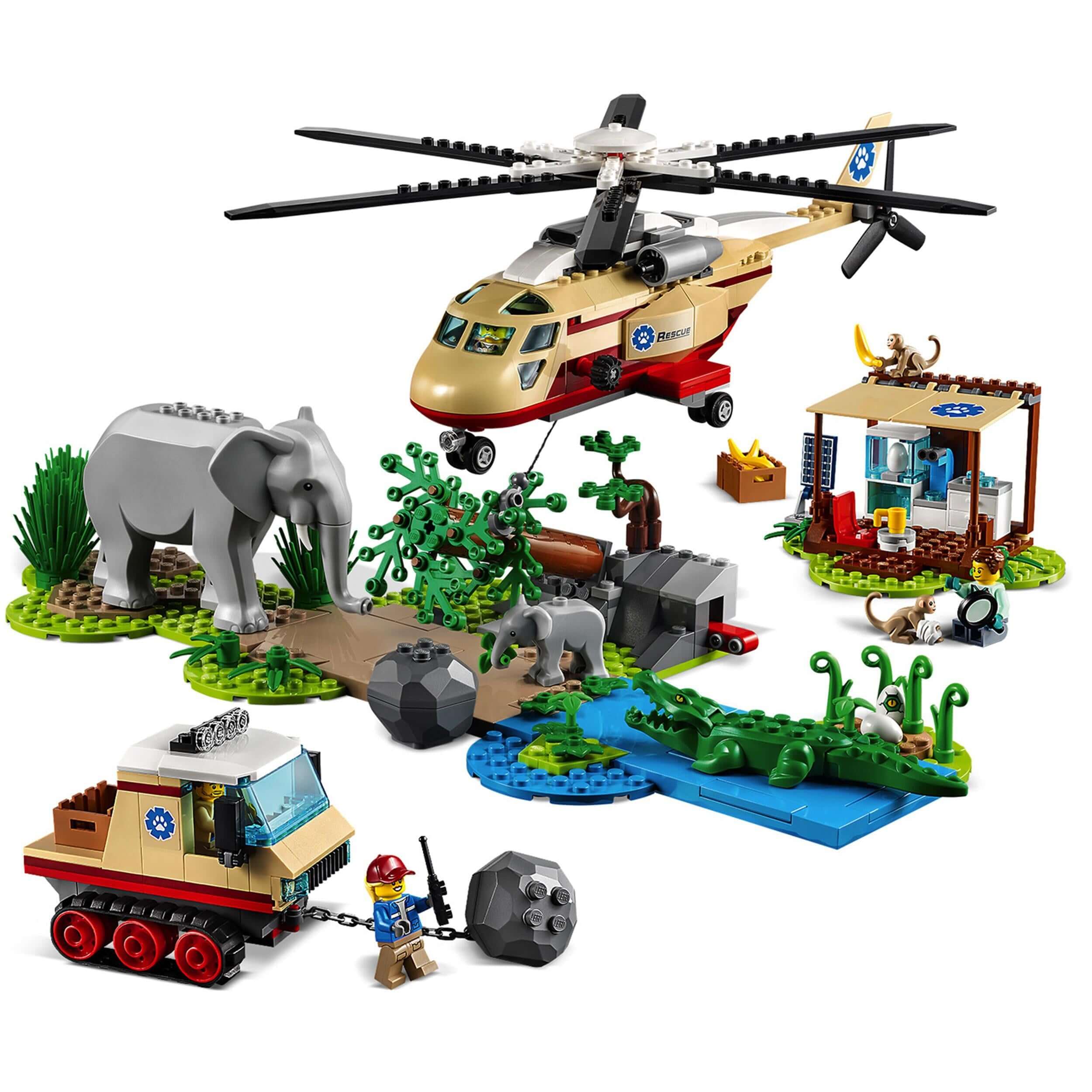 LEGO® City Wildlife Rescue Operation Vet Set 60302