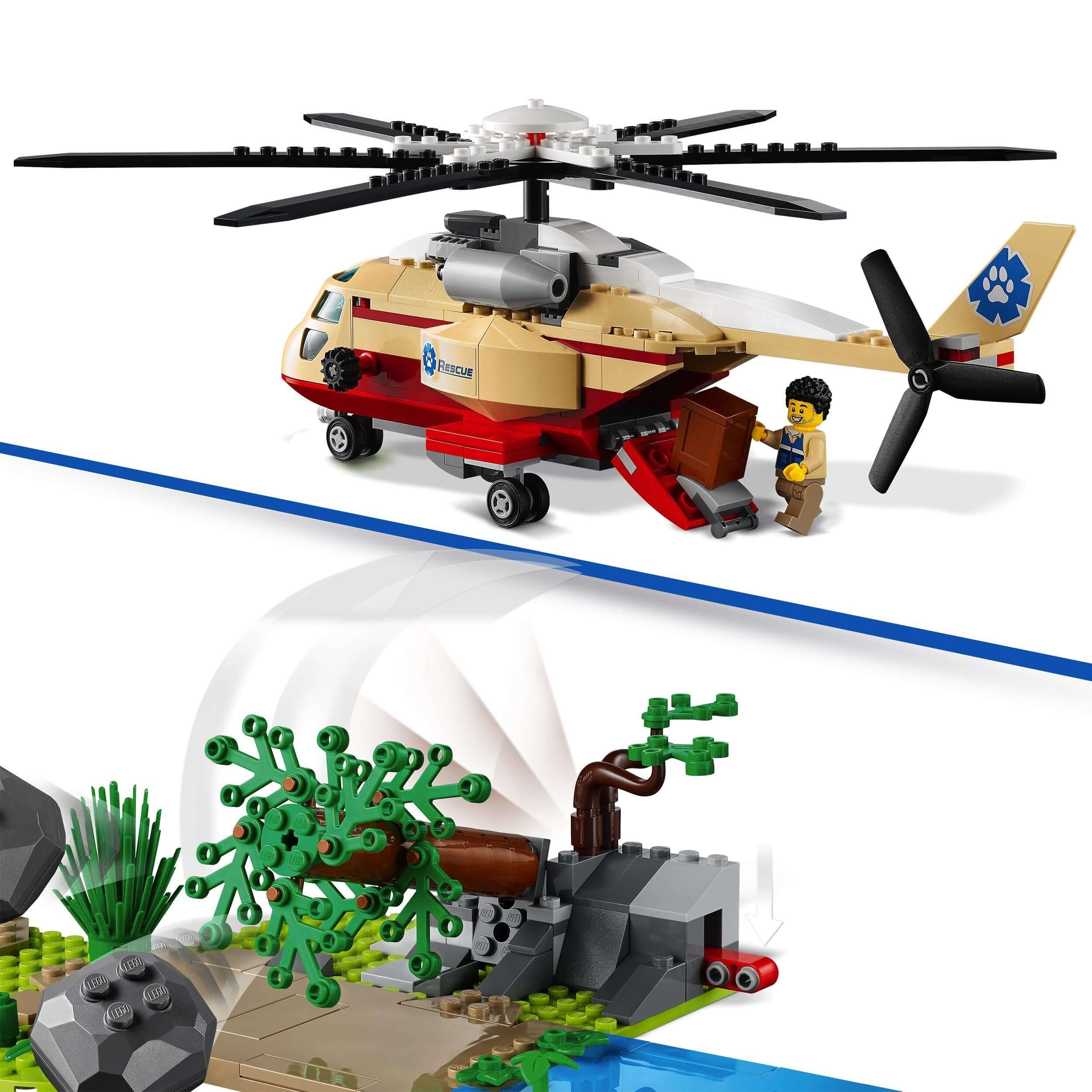 LEGO® City Wildlife Rescue Operation Vet Set 60302