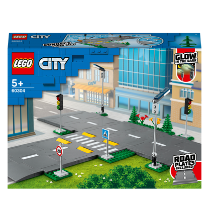 LEGO® City Road Plates Building Set 60304