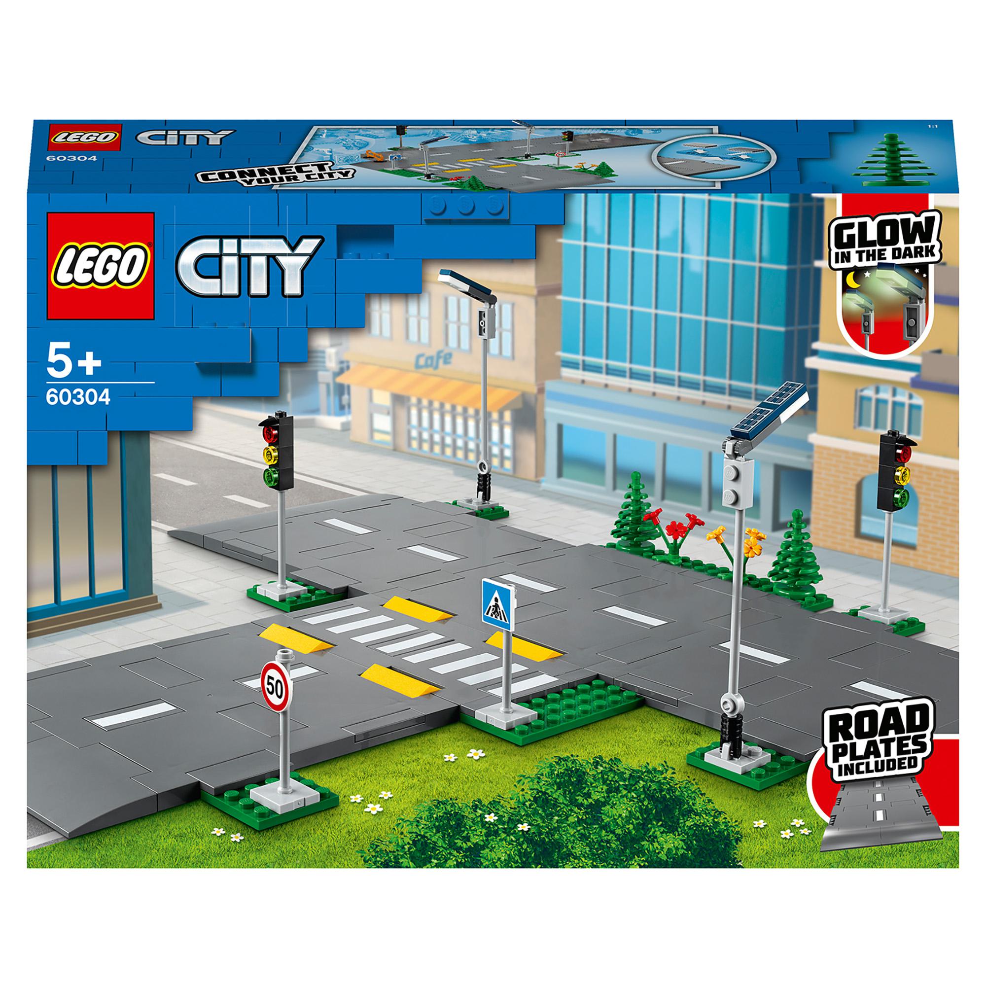 LEGO® City Road Plates Building Set 60304