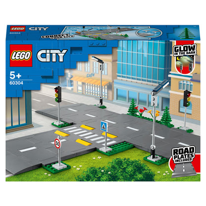 LEGO® City Road Plates Building Set 60304
