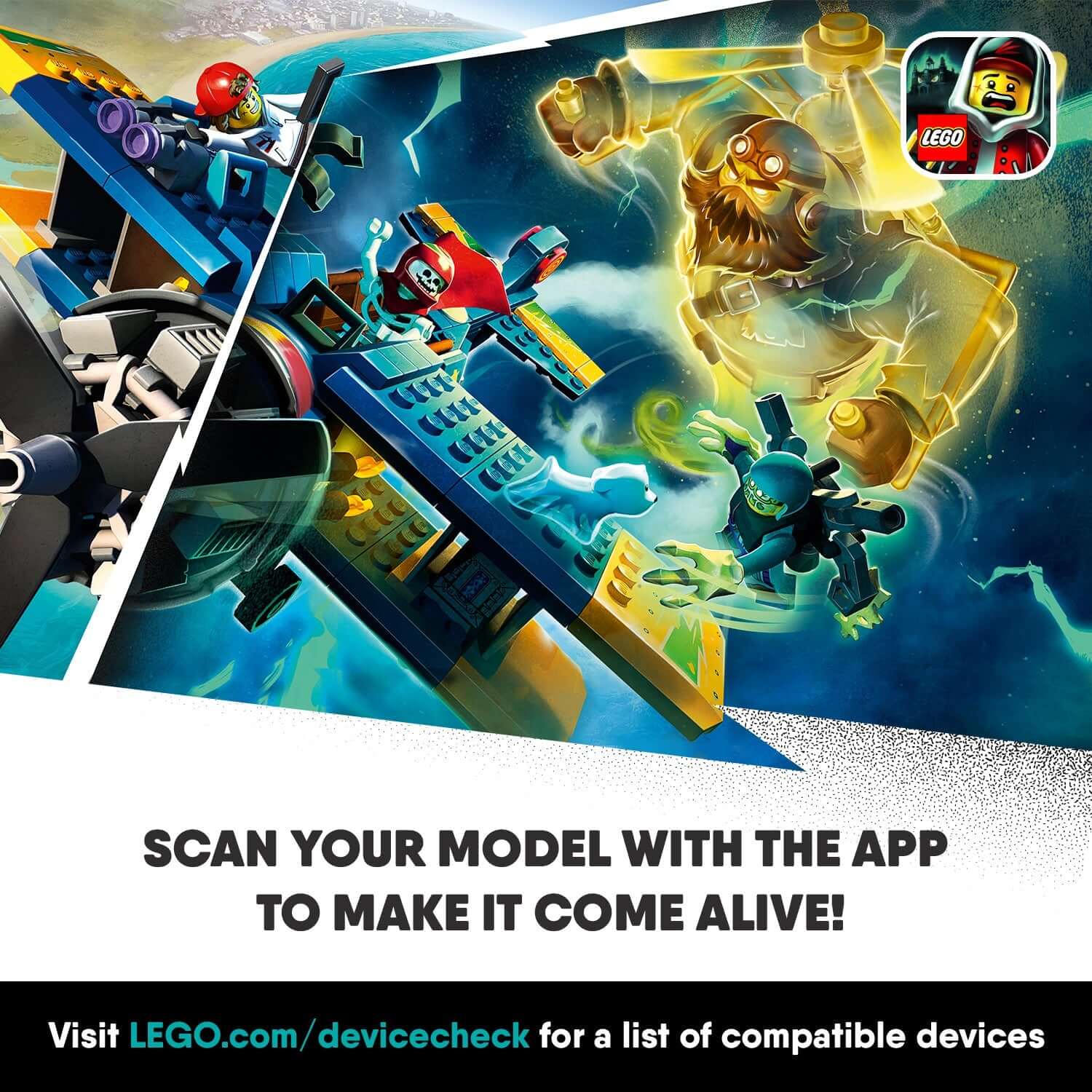 LEGO® Hidden Side El Fuego's Stunt Plane Set 70429
