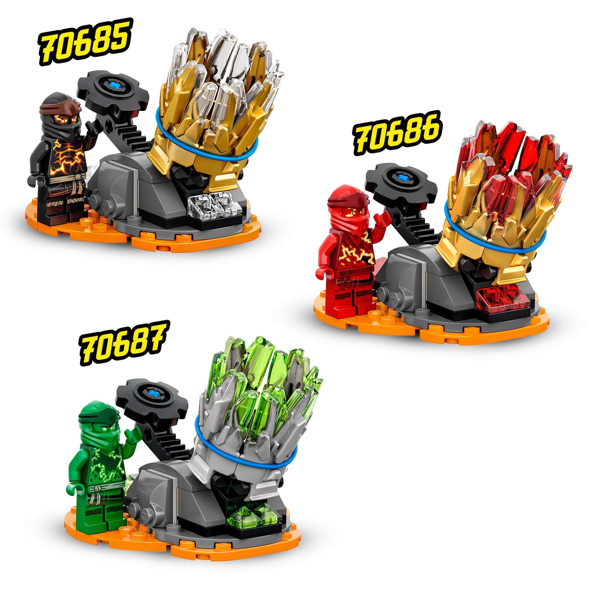 LEGO® NINJAGO Spinjitzu Burst Kai Spinner Toy 70686
