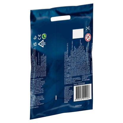 LEGO® Minifigures Marvel Studios building set bag showing packaging details and barcode for collectors.