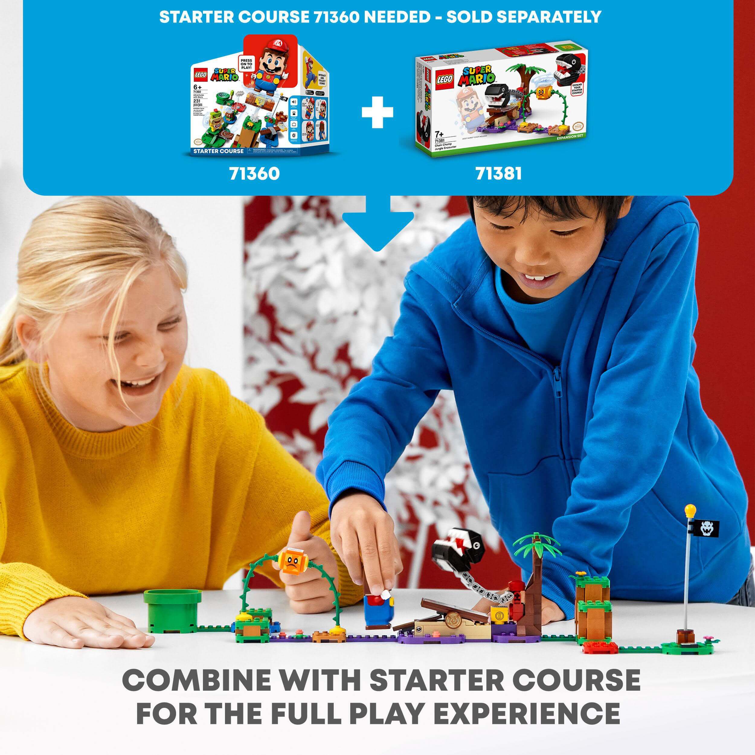 LEGO® Super Mario Jungle Encounter Expansion Set 71381