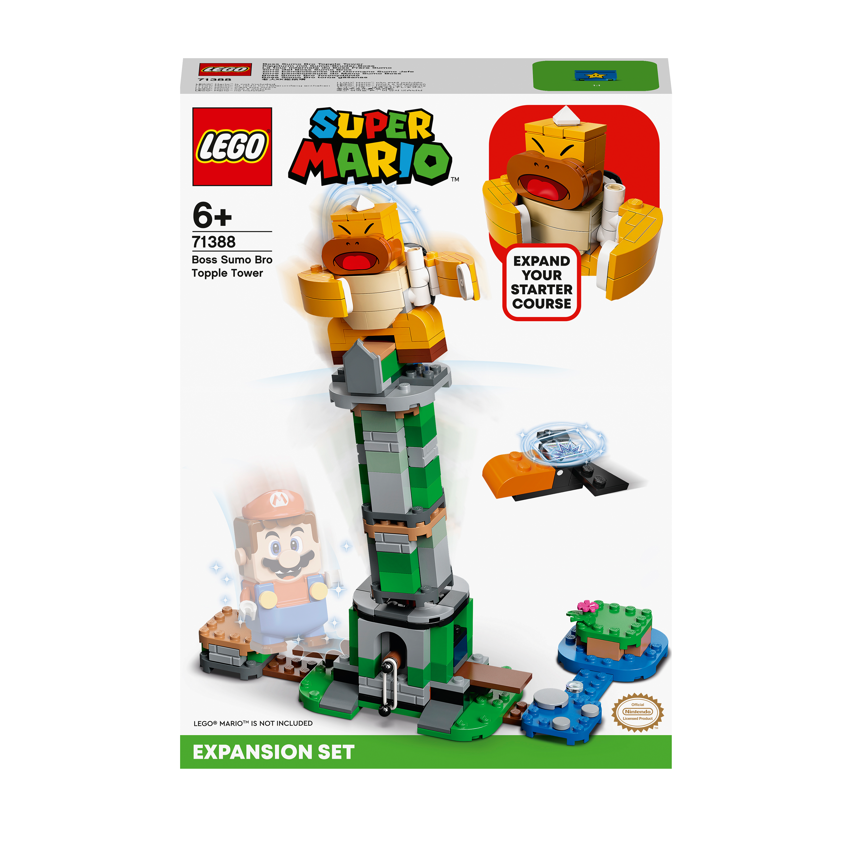LEGO® Super Mario Boss Sumo Bro Topple Tower Expansion Set 71388