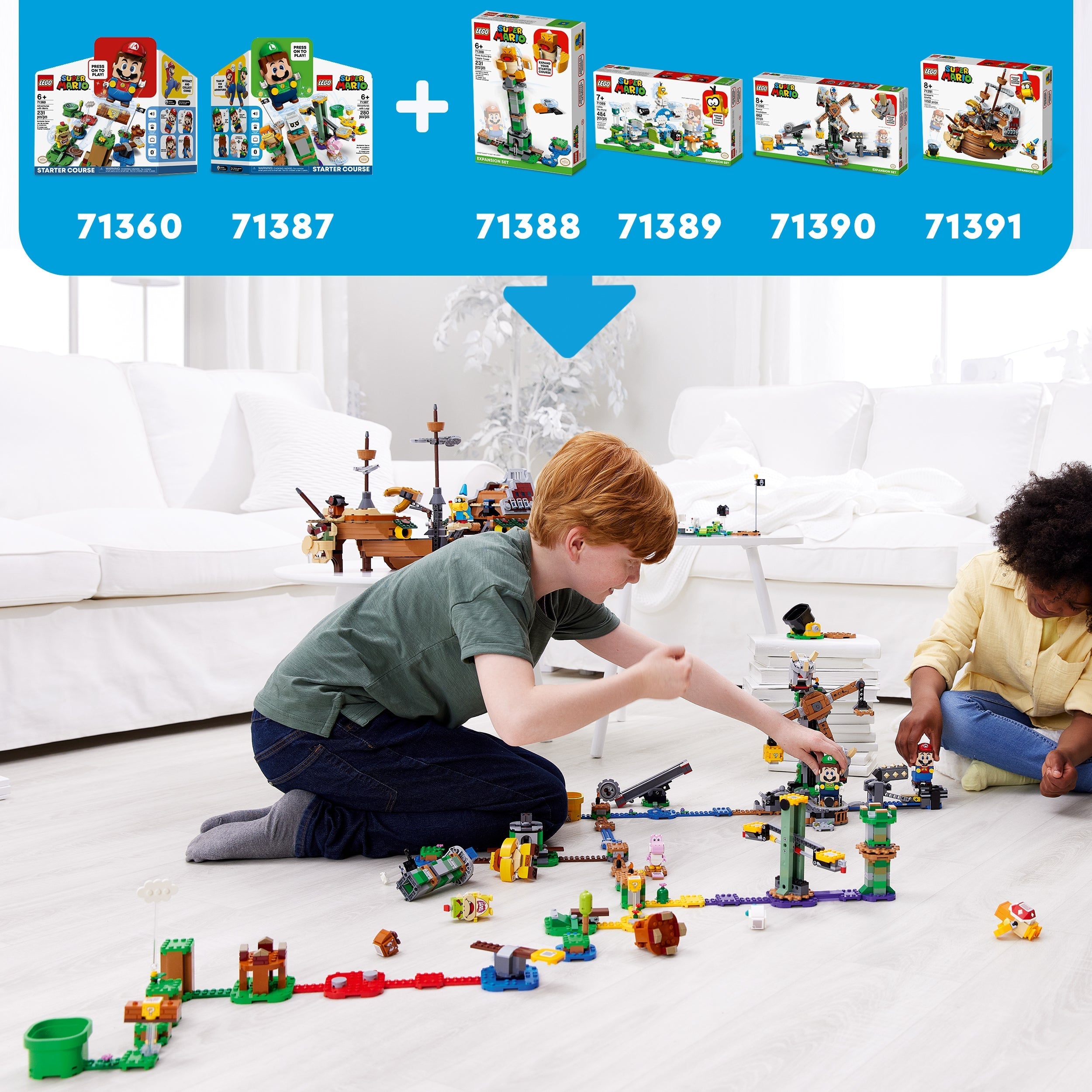 LEGO® Super Mario Boss Sumo Bro Topple Tower Expansion Set 71388