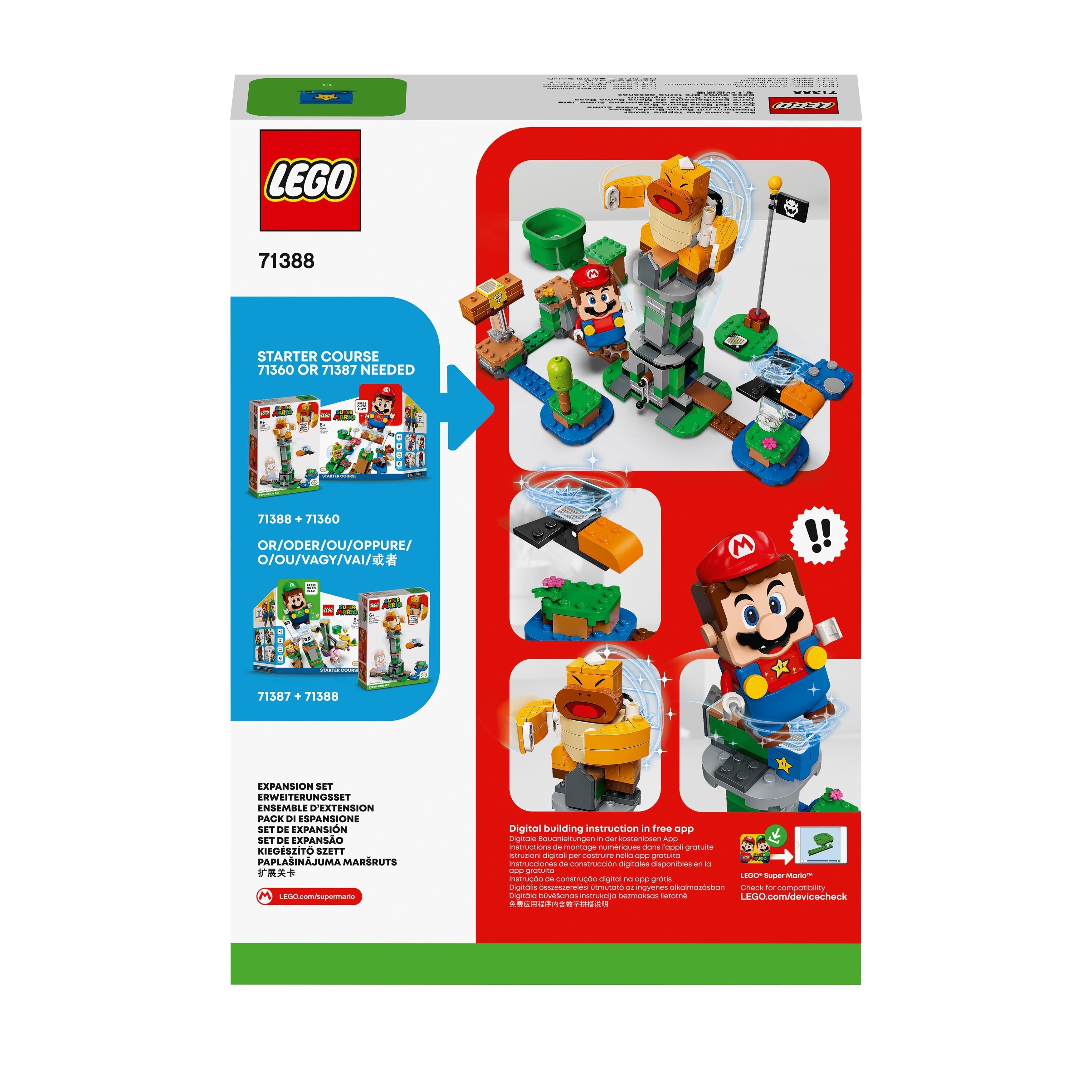 LEGO® Super Mario Boss Sumo Bro Topple Tower Expansion Set 71388
