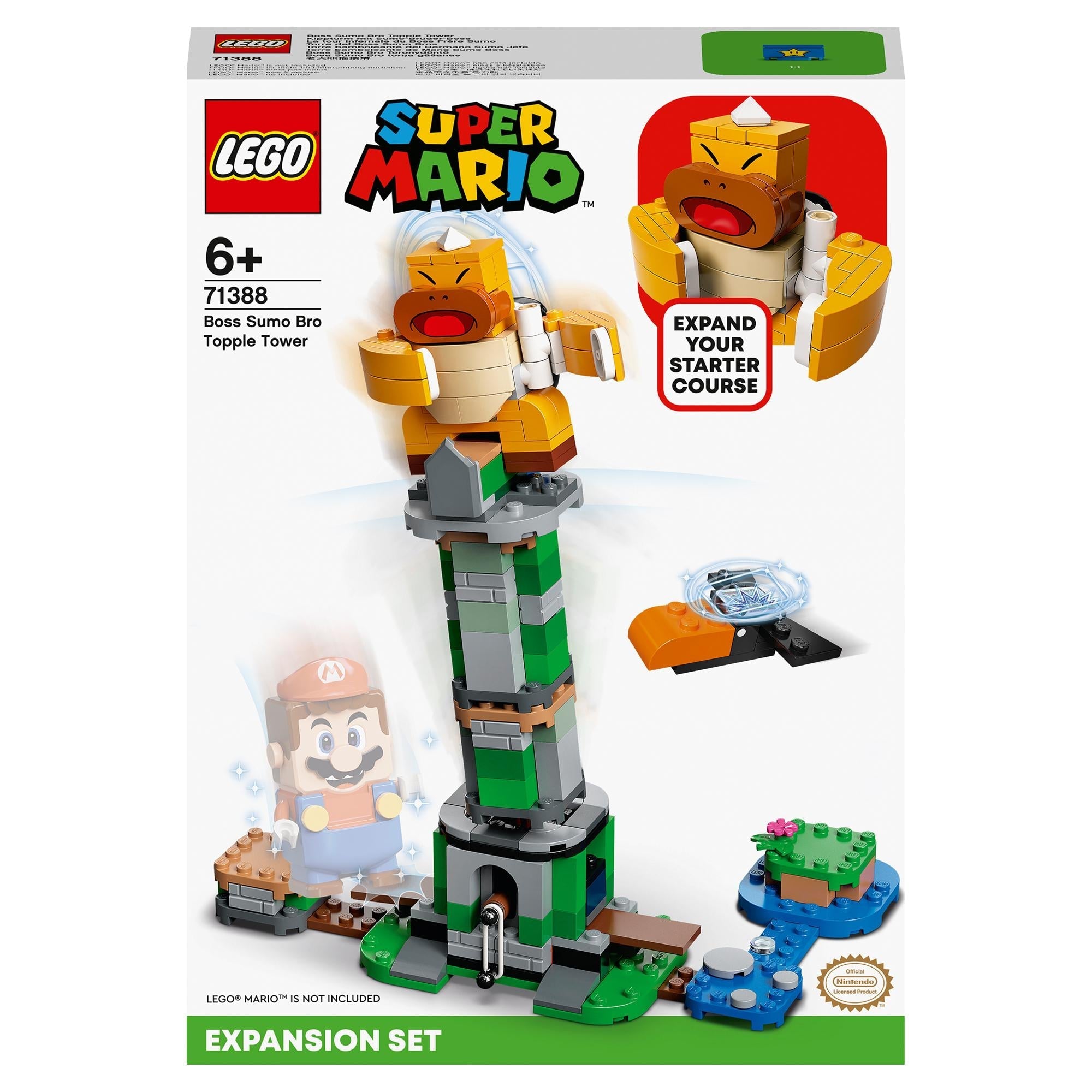 LEGO® Super Mario Boss Sumo Bro Topple Tower Expansion Set 71388