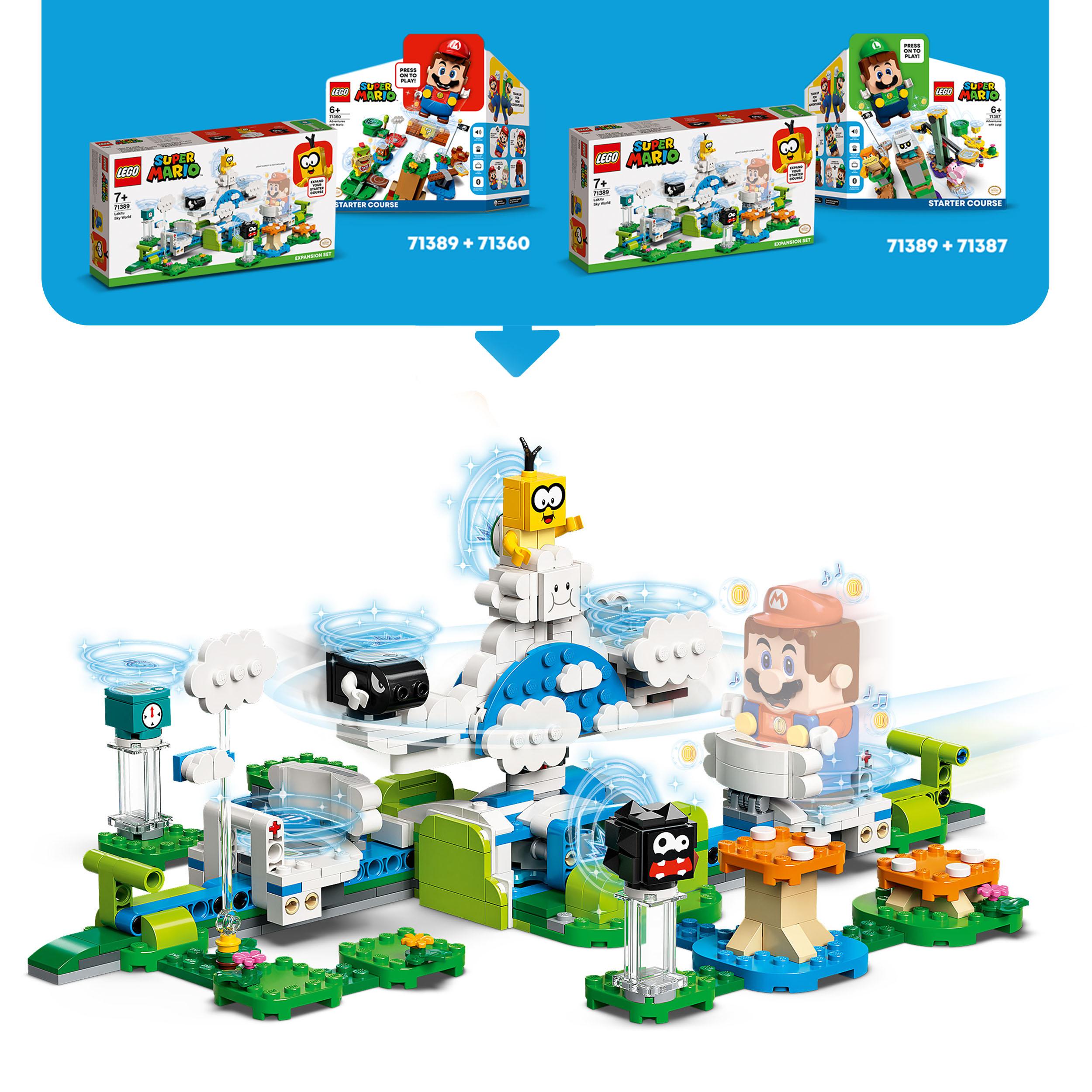 LEGO® Super Mario Lakitu Sky World Expansion Set 71389