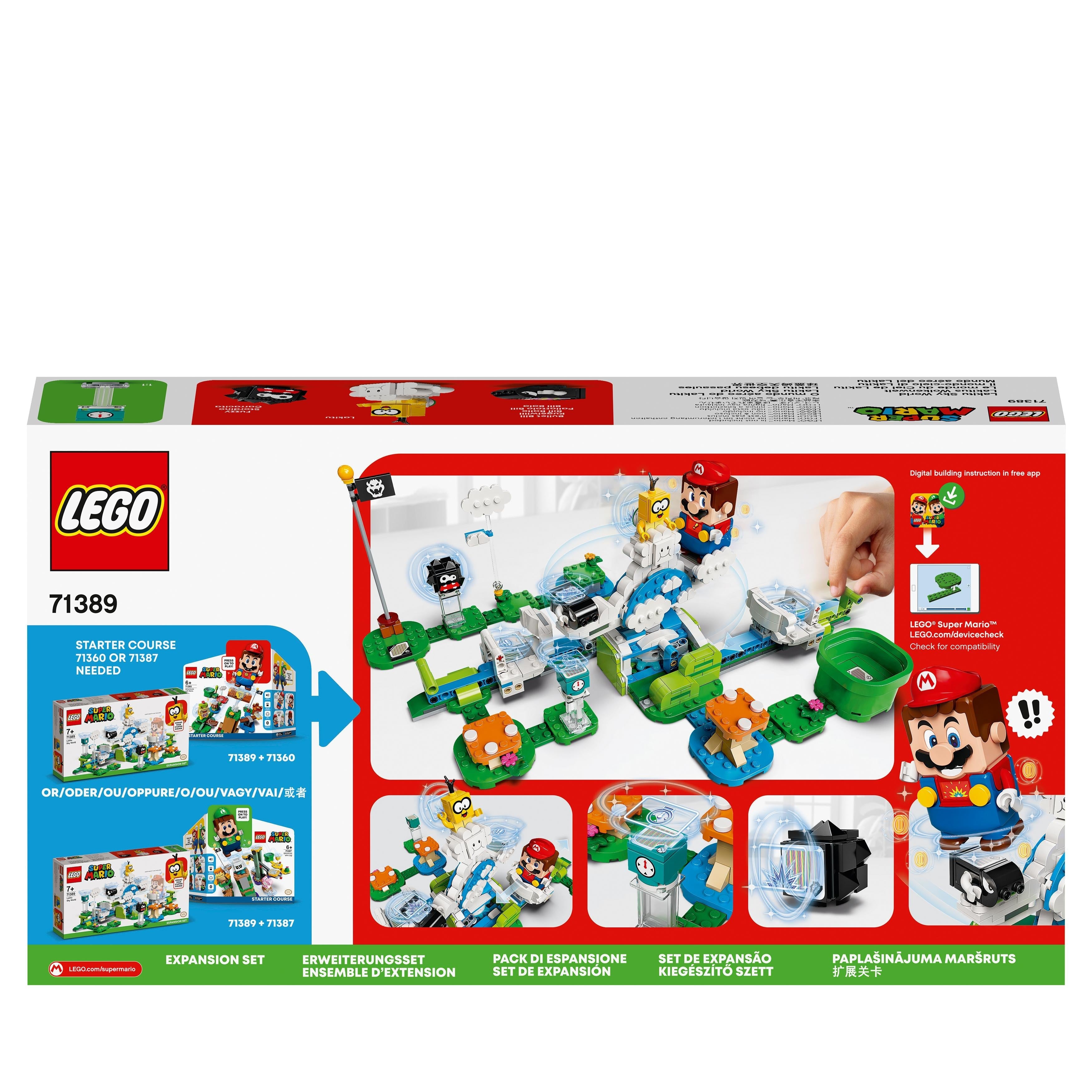 LEGO® Super Mario Lakitu Sky World Expansion Set 71389