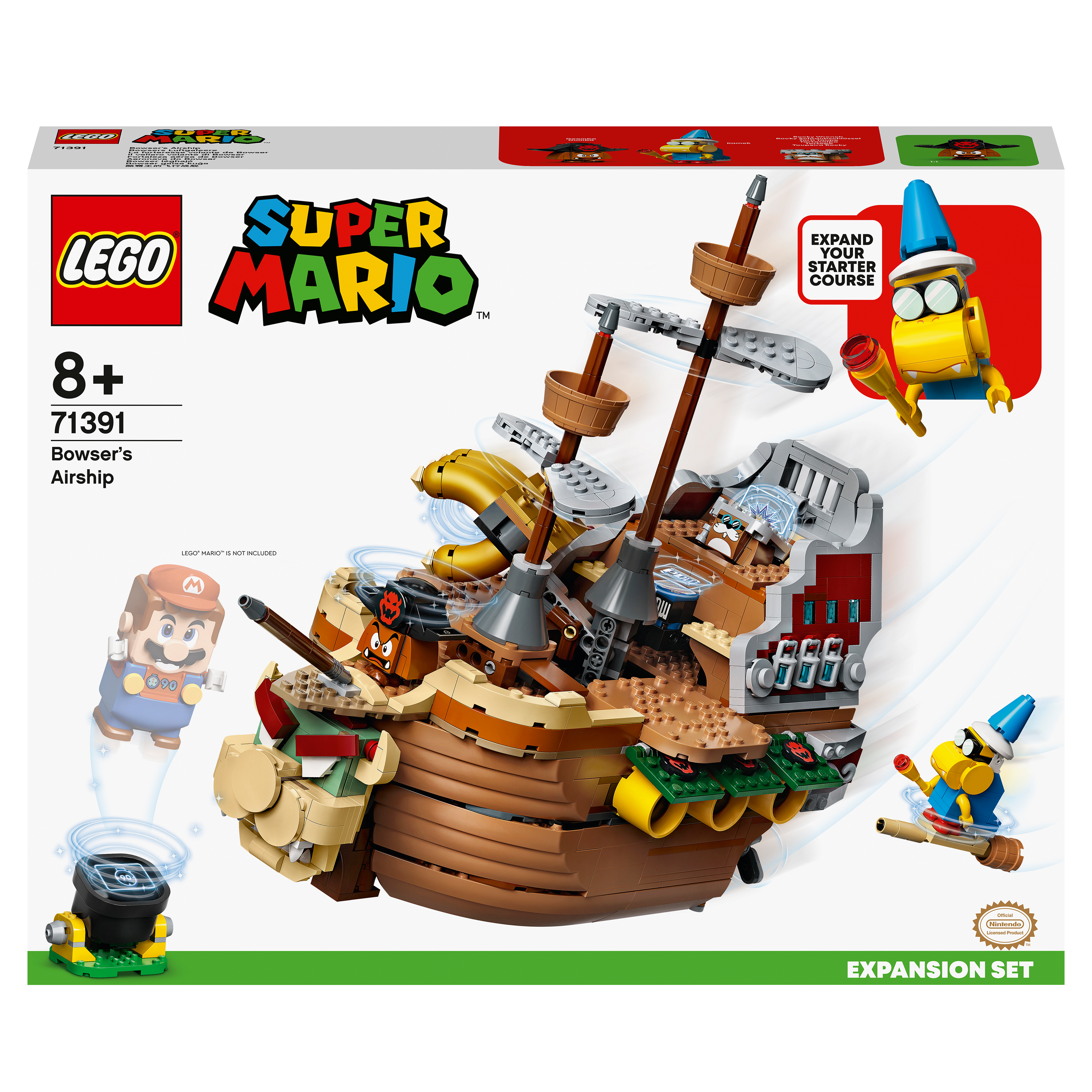 LEGO® Super Mario Bowser Airship Expansion Set 71391
