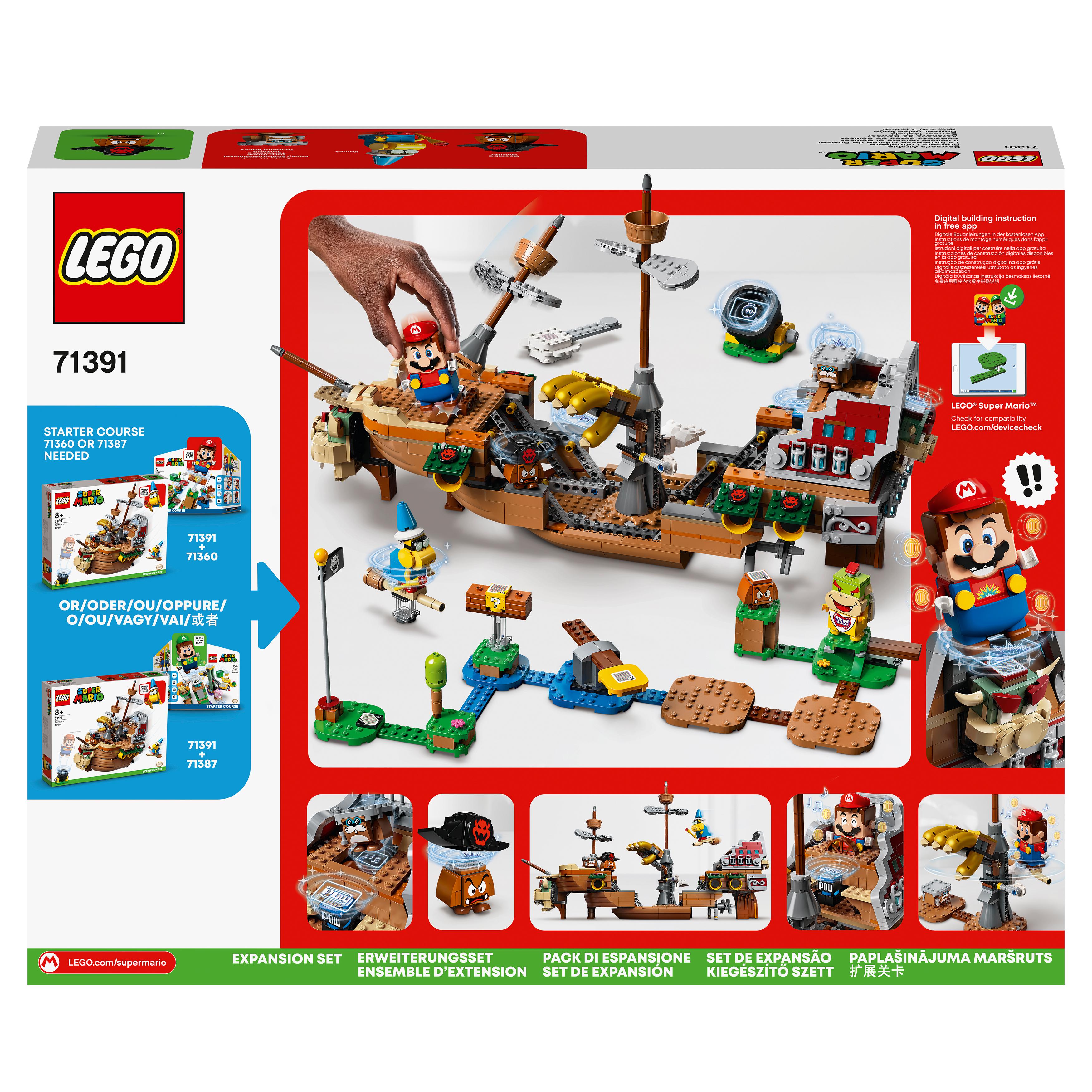 LEGO® Super Mario Bowser Airship Expansion Set 71391