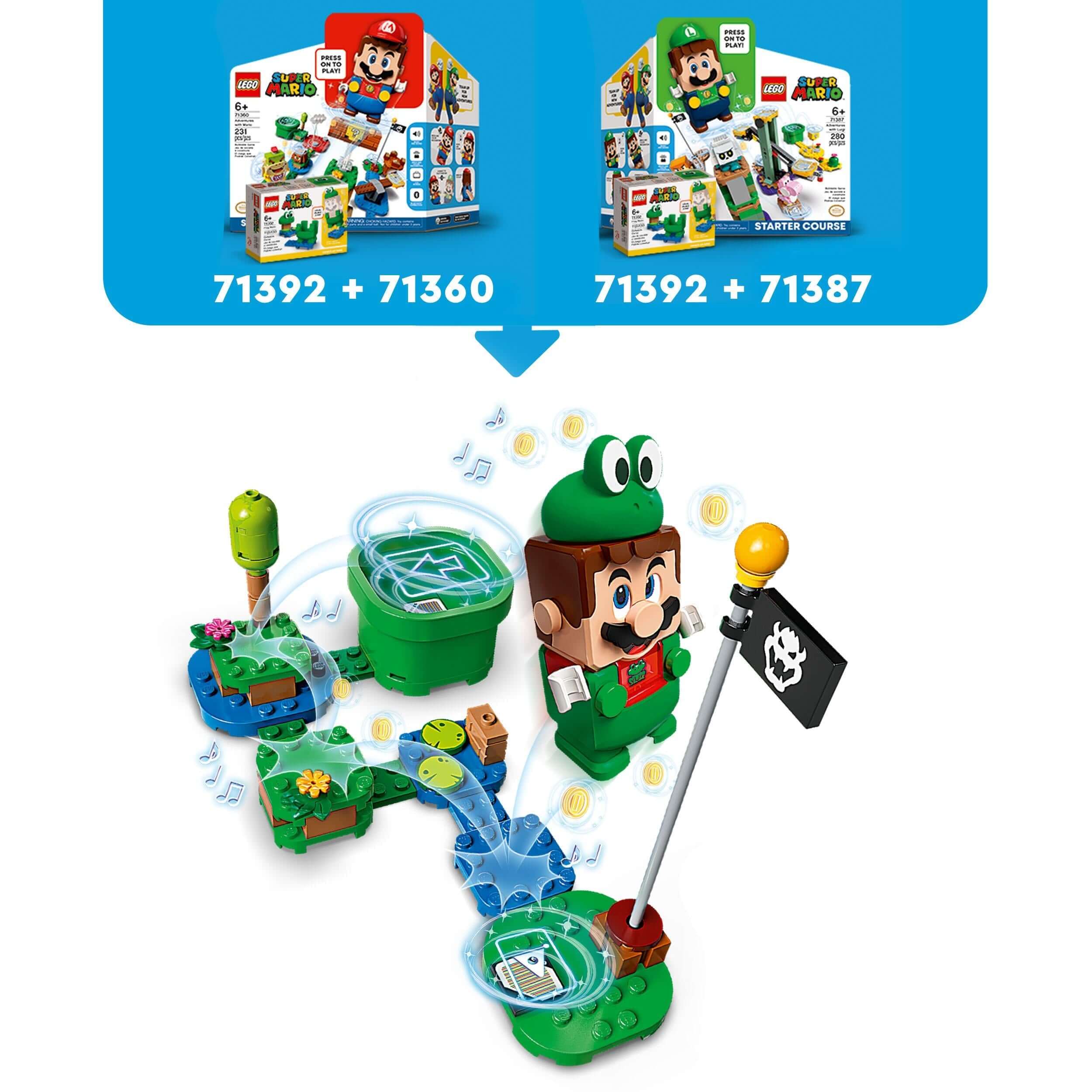 LEGO® Super Mario Frog Mario Power-Up Pack Toy 71392