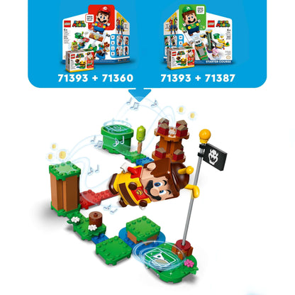 LEGO® Super Mario Bee Mario Power-Up Pack 71393 with interactive levels and characters for imaginative play.