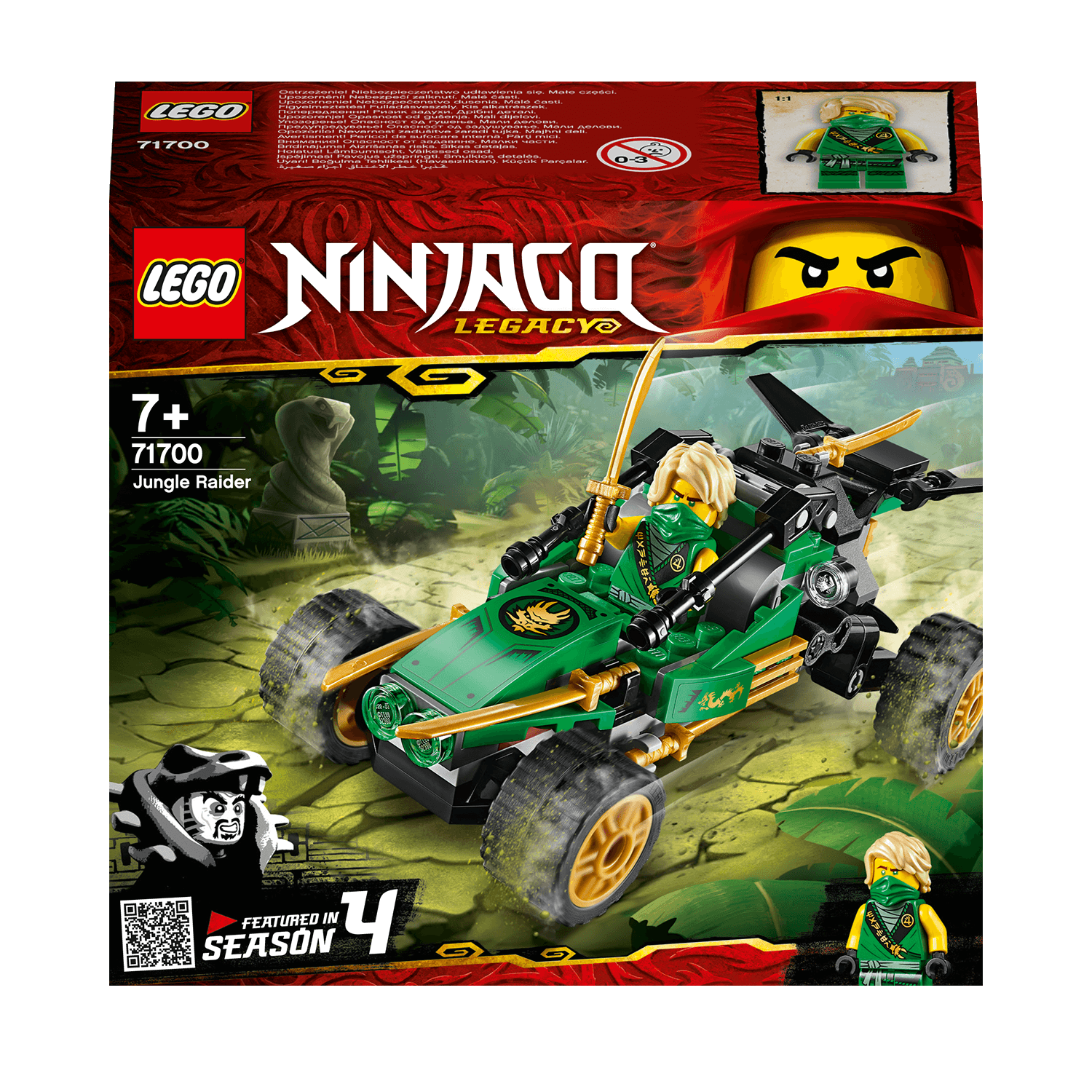 LEGO® NINJAGO Legacy Jungle Raider Set 71700