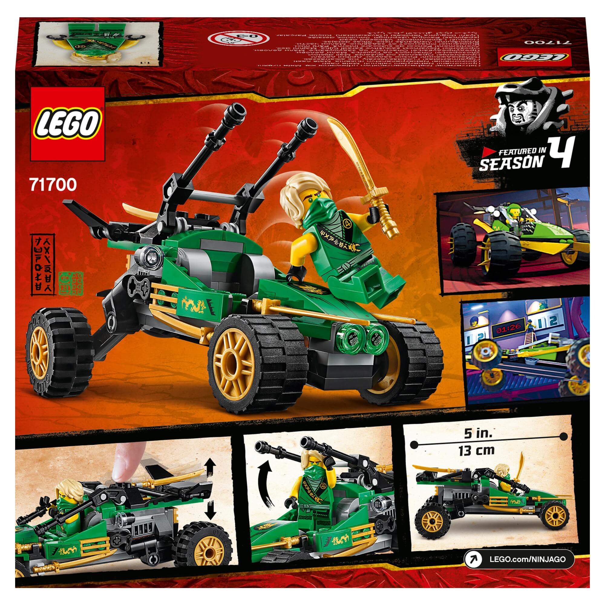 LEGO® NINJAGO Legacy Jungle Raider Set 71700