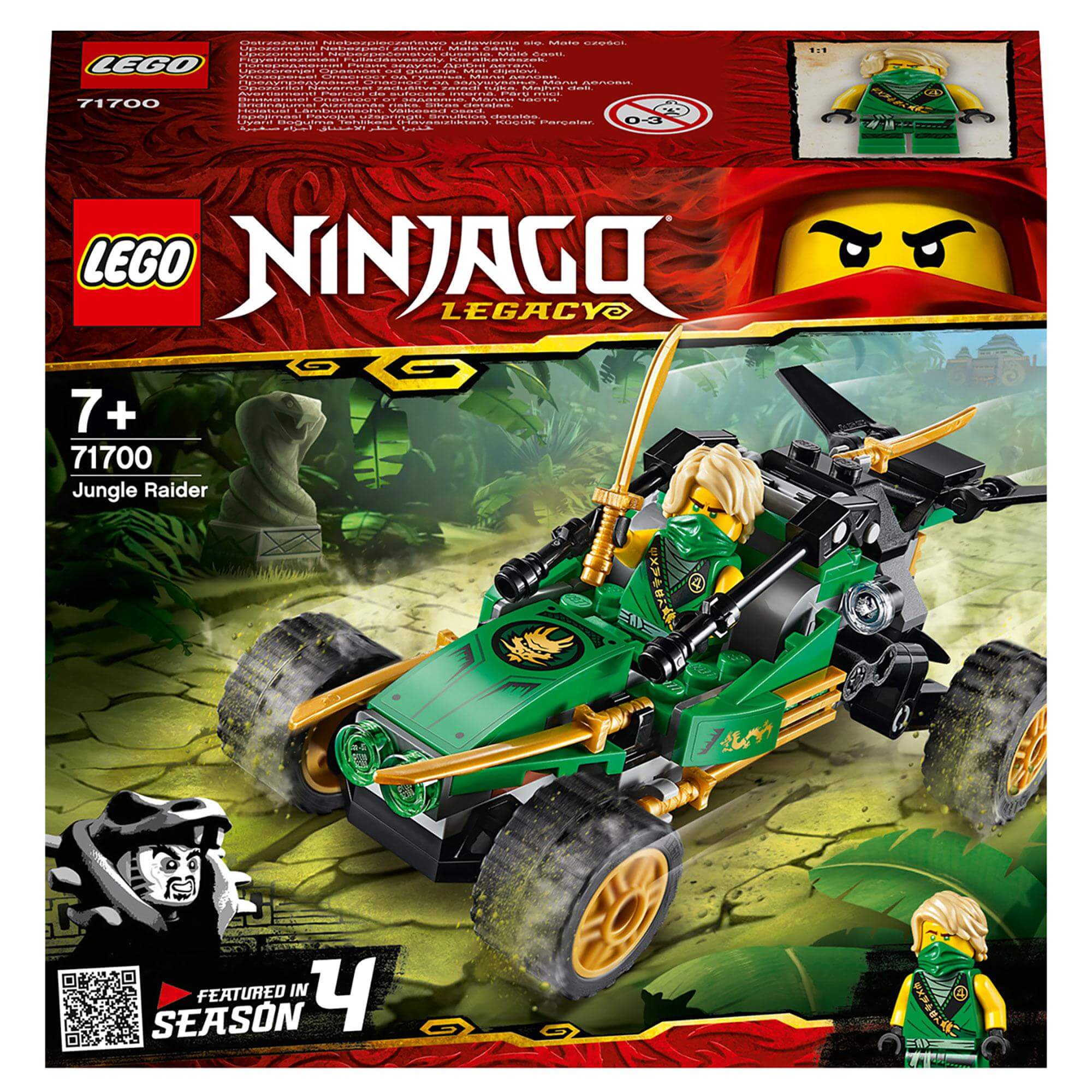 LEGO® NINJAGO Legacy Jungle Raider Set 71700