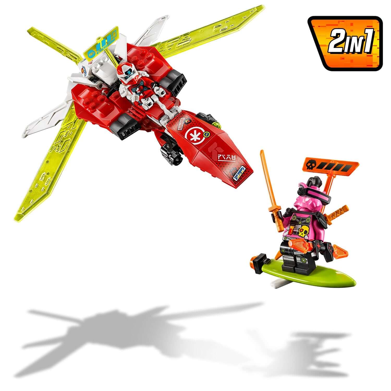 LEGO® NINJAGO Kai's Mech Jet 2in1 Set 71707