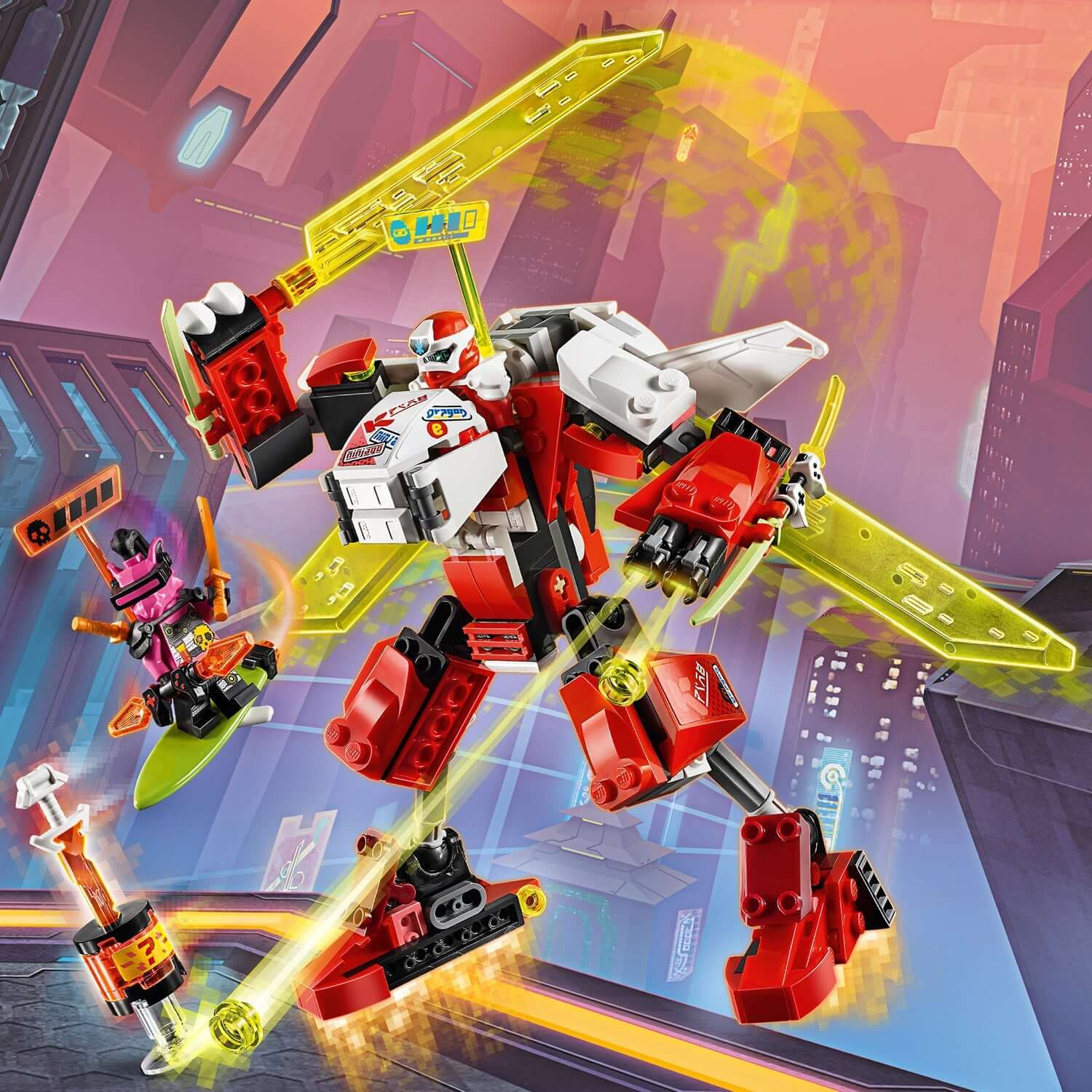 LEGO® NINJAGO Kai's Mech Jet 2in1 Set 71707