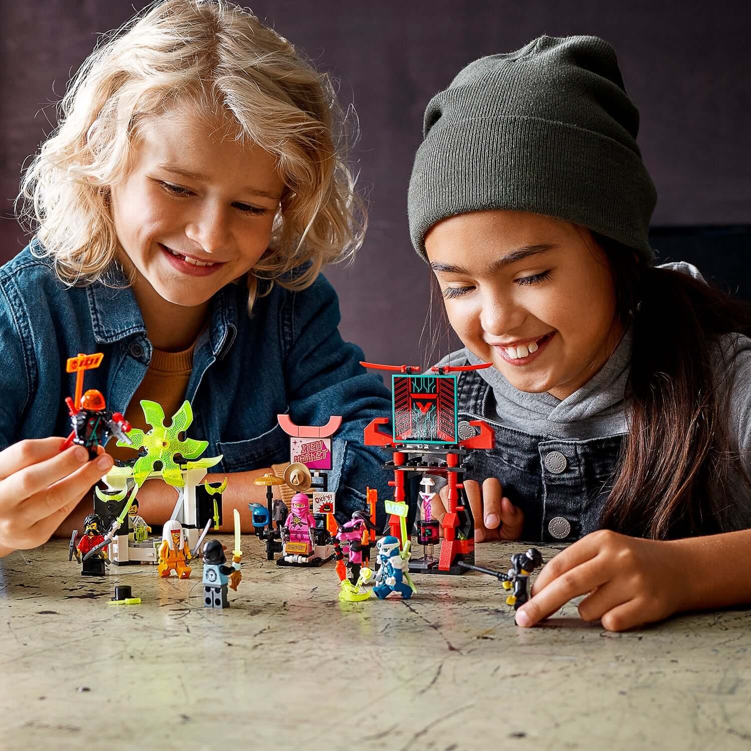 LEGO® NINJAGO Gamer's Market Minifigures Set 71708