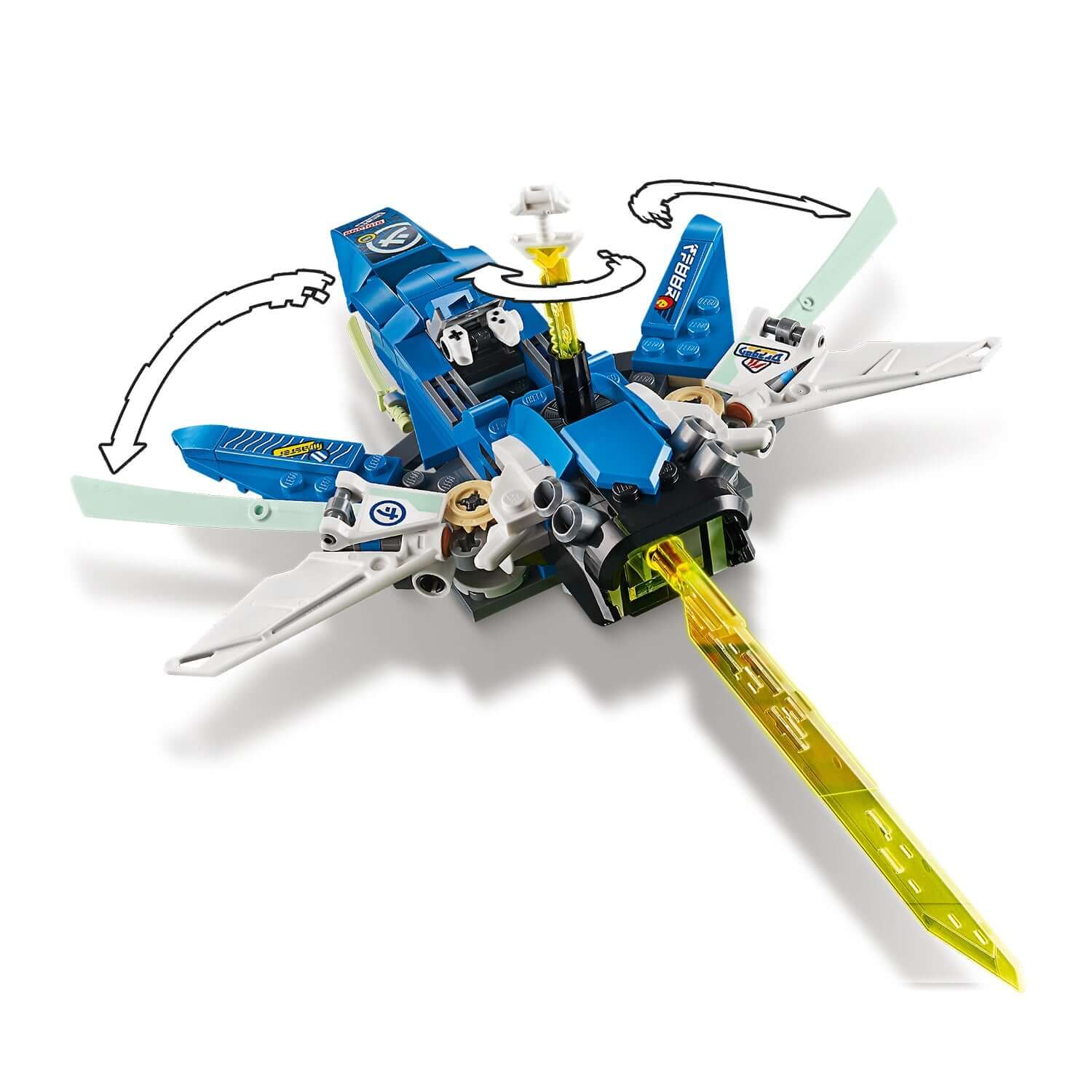 LEGO® NINJAGO Jay and Lloyd's Racers Set 71709