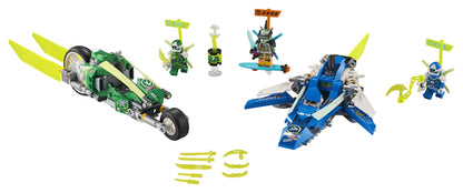 LEGO® NINJAGO Jay and Lloyd's Racers Set 71709