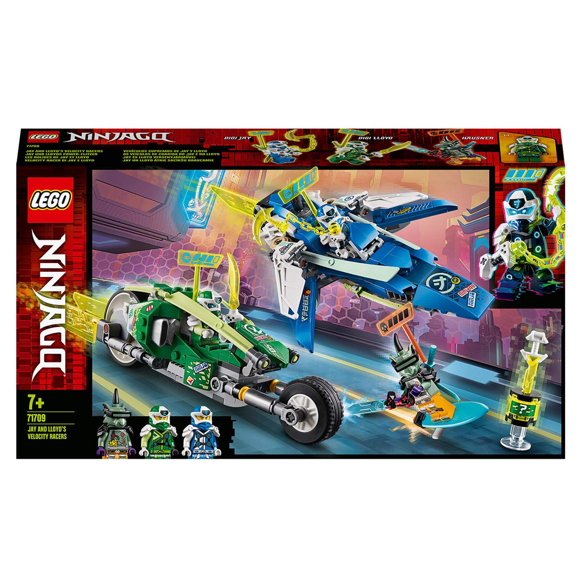 LEGO® NINJAGO Jay and Lloyd's Racers Set 71709