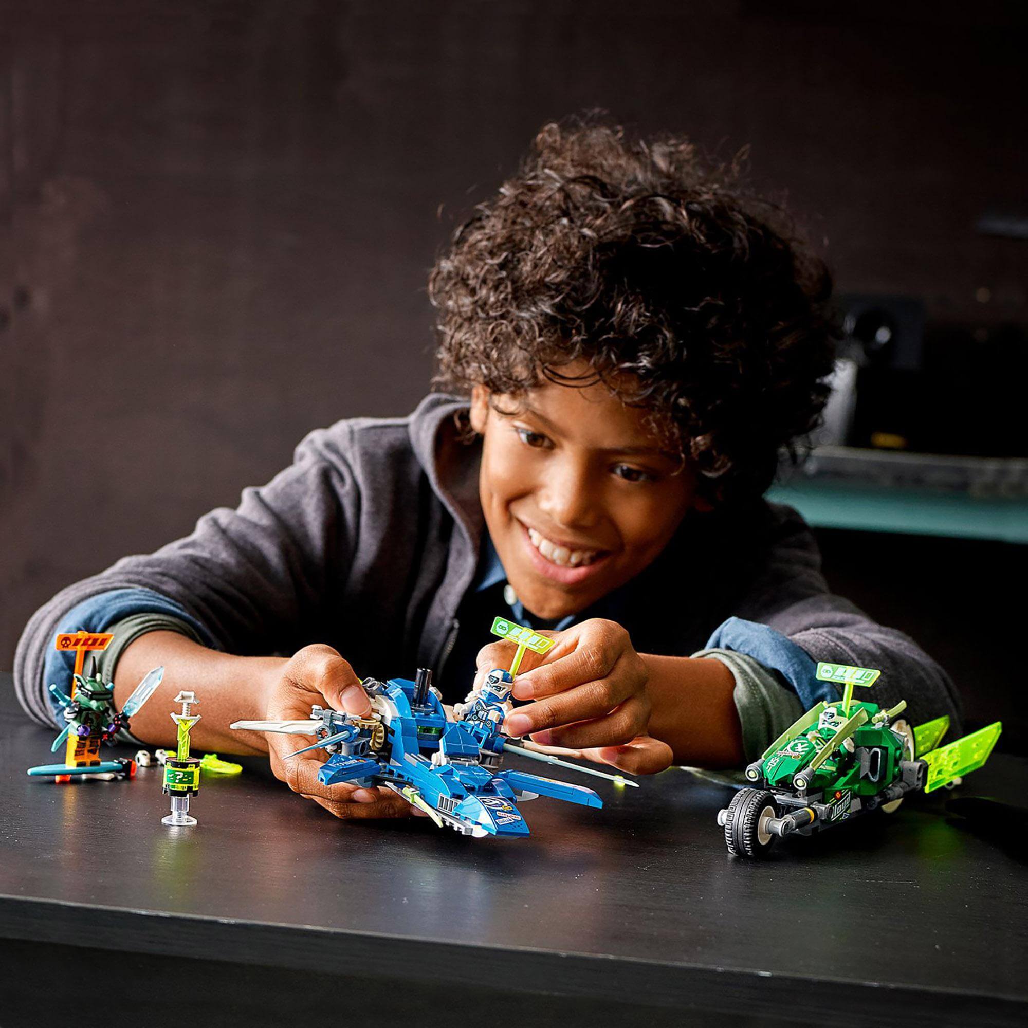 LEGO® NINJAGO Jay and Lloyd's Racers Set 71709