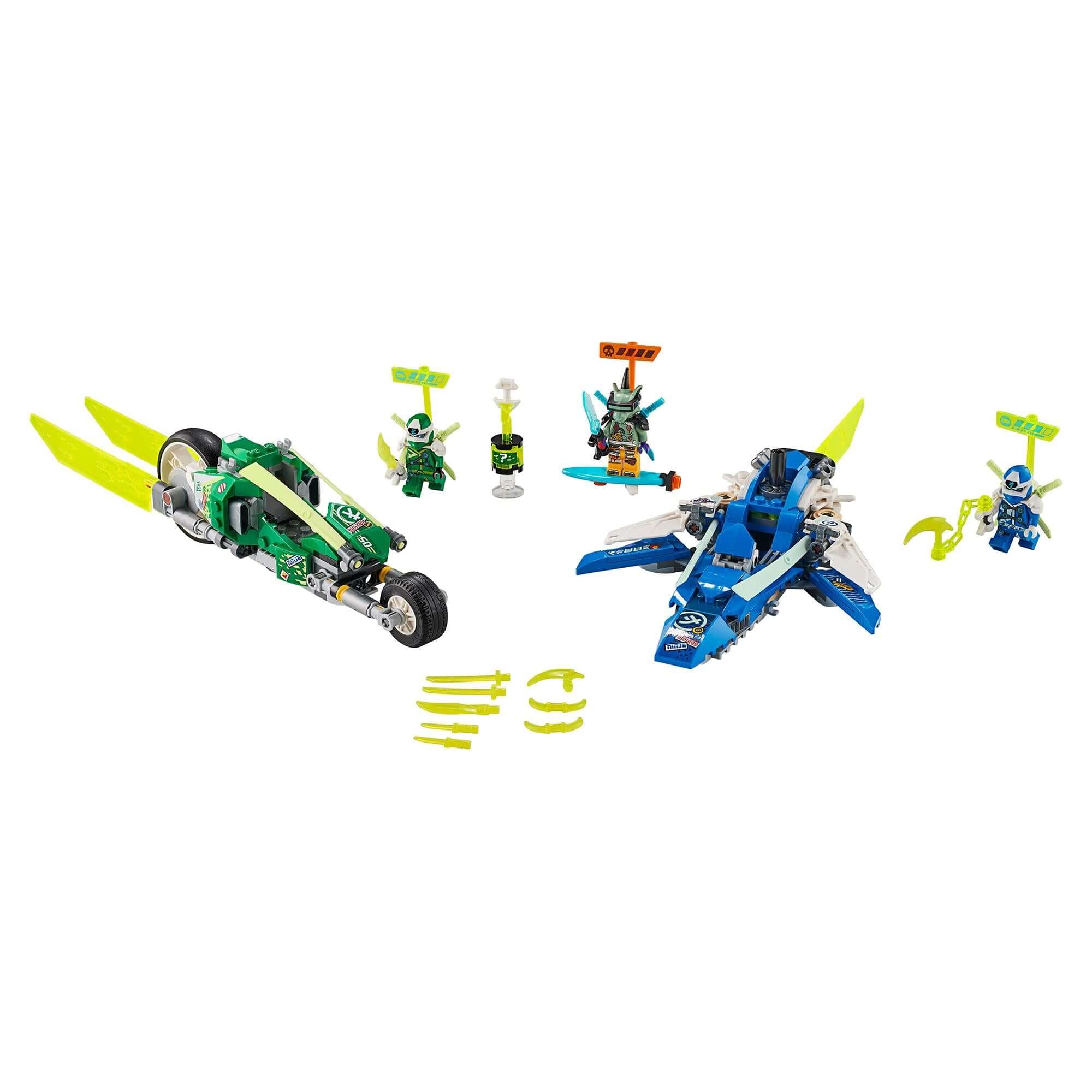 LEGO® NINJAGO Jay and Lloyd's Racers Set 71709