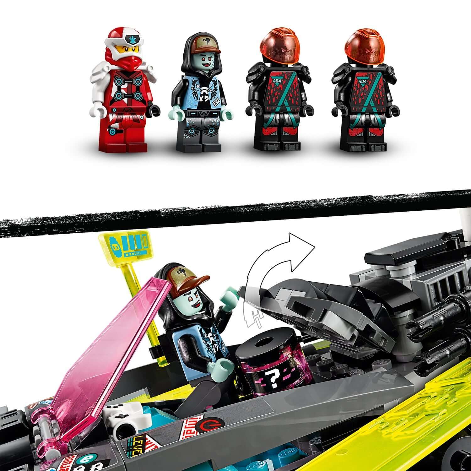 LEGO® NINJAGO Ninja Tuner Car Set 71710