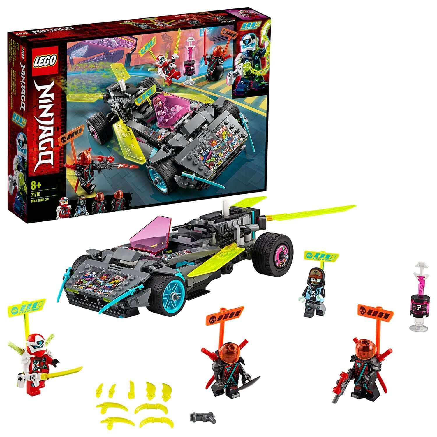 LEGO® NINJAGO Ninja Tuner Car Set 71710