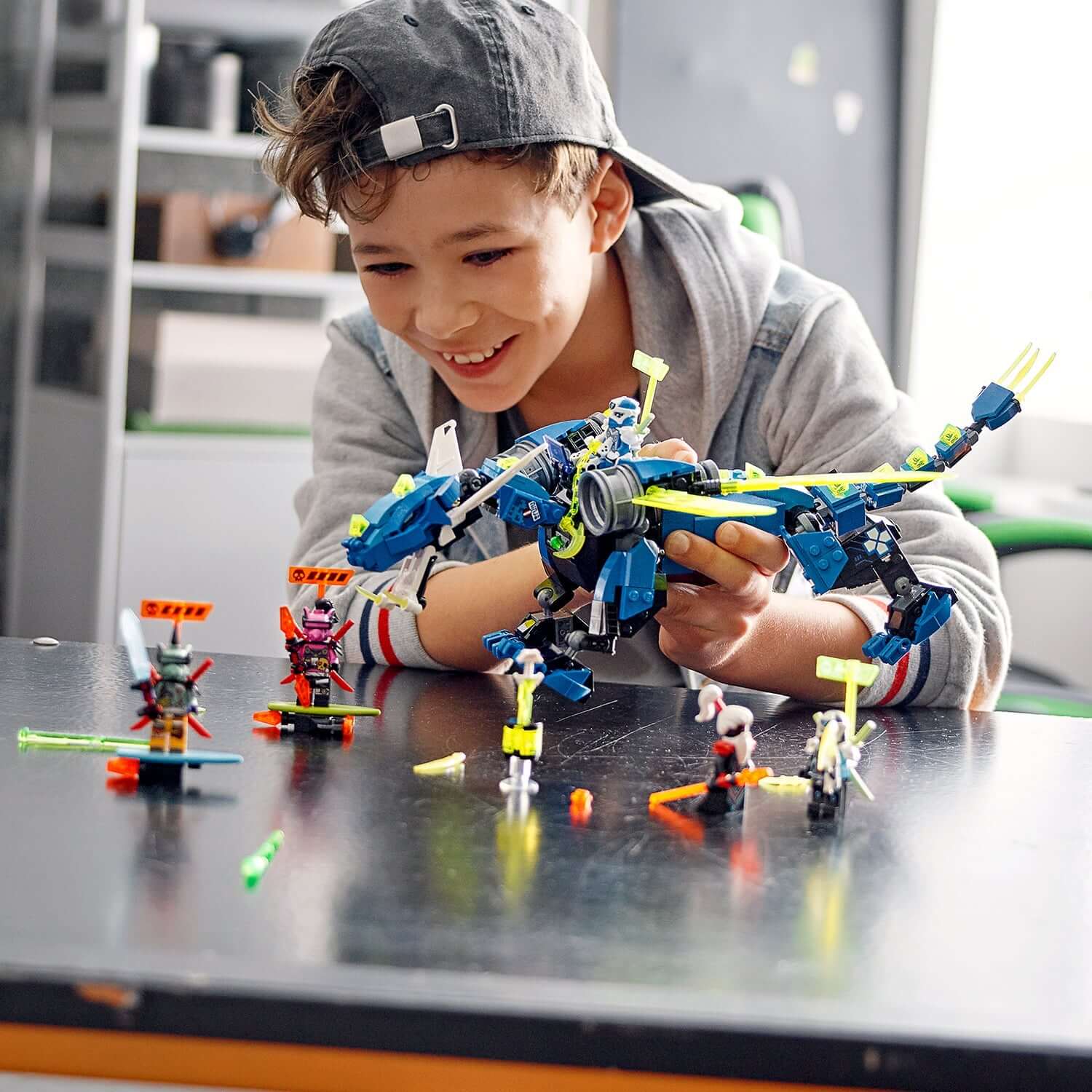 LEGO® NINJAGO Jay's Cyber Dragon Mech Toy 71711