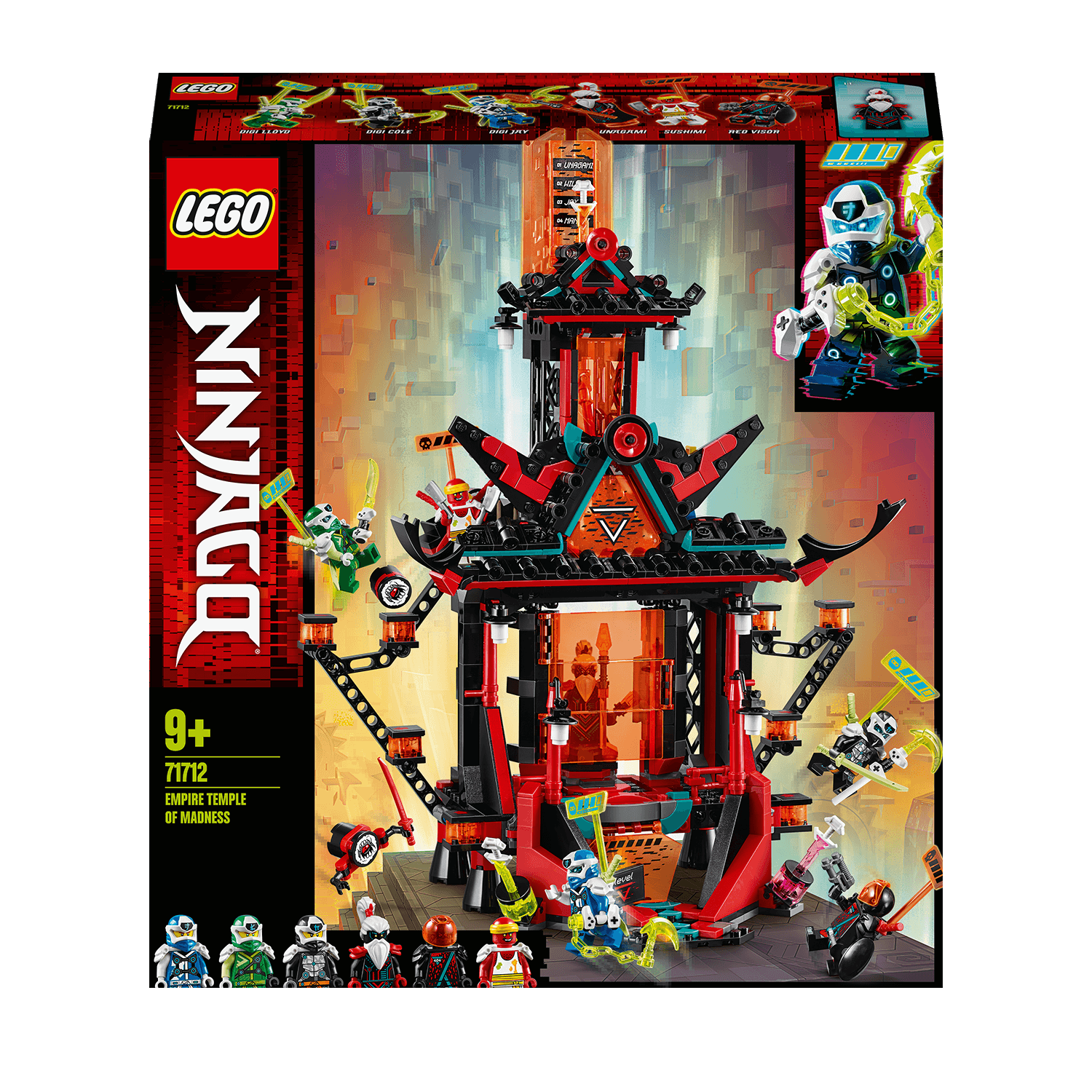 LEGO® NINJAGO Empire Temple of Madness Set 71712