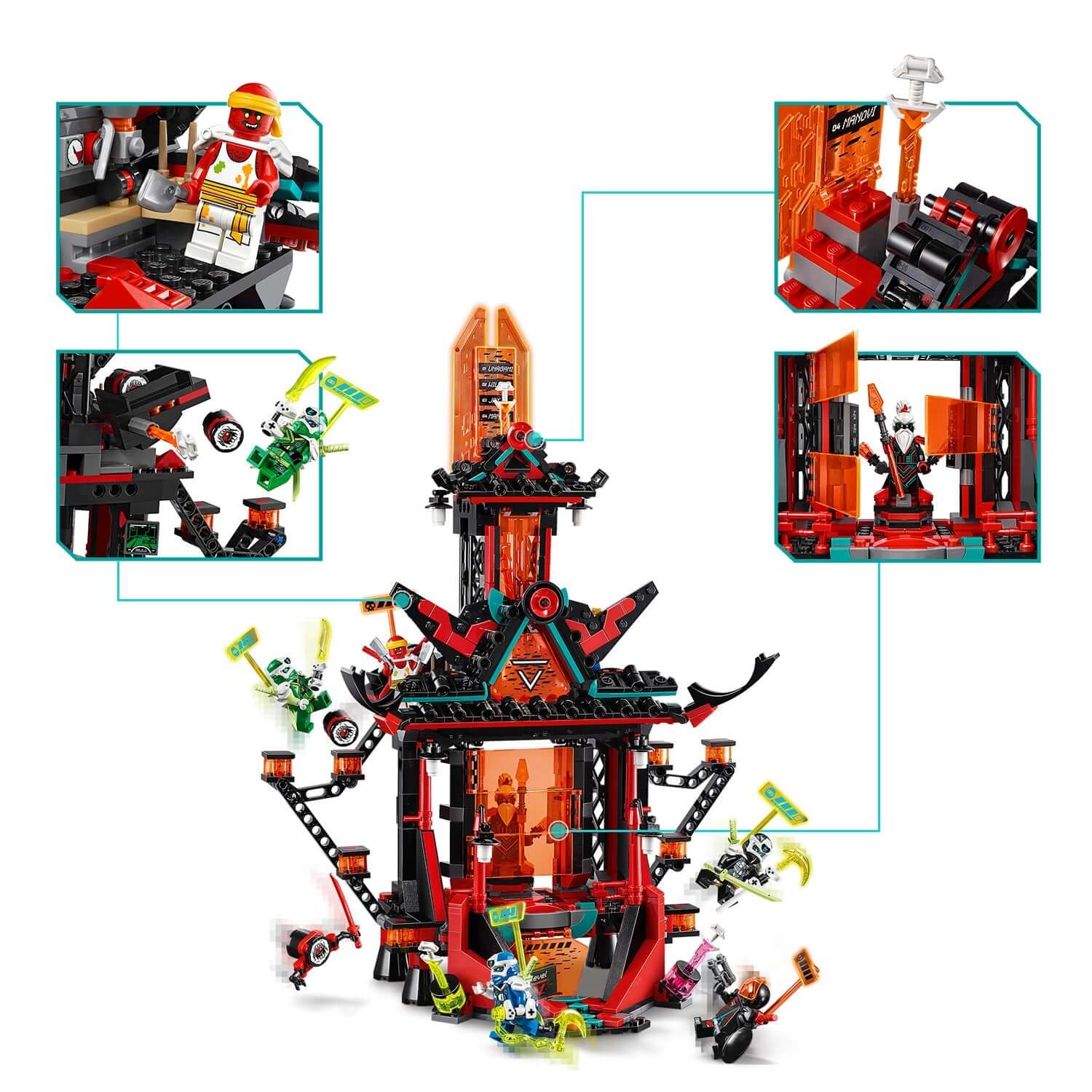 LEGO® NINJAGO Empire Temple of Madness Set 71712