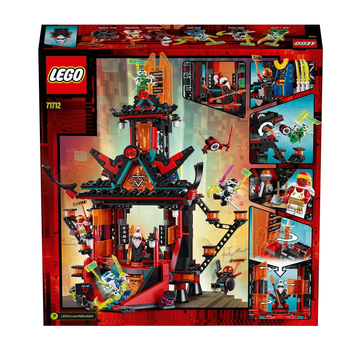 LEGO® NINJAGO Empire Temple of Madness Set 71712