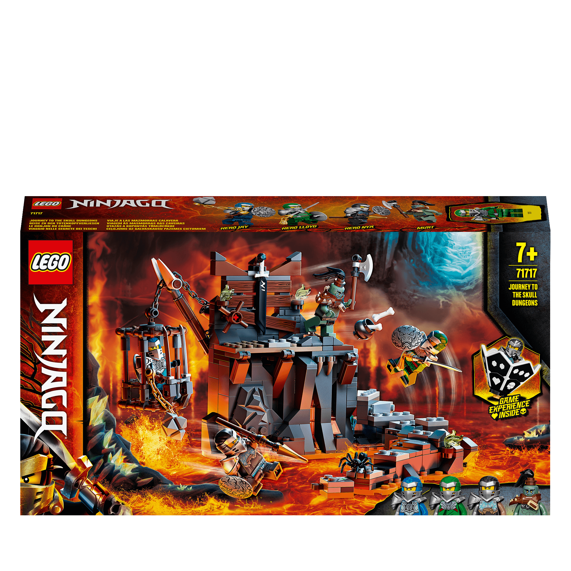 LEGO® NINJAGO Journey to the Skull Dungeons Set 71717
